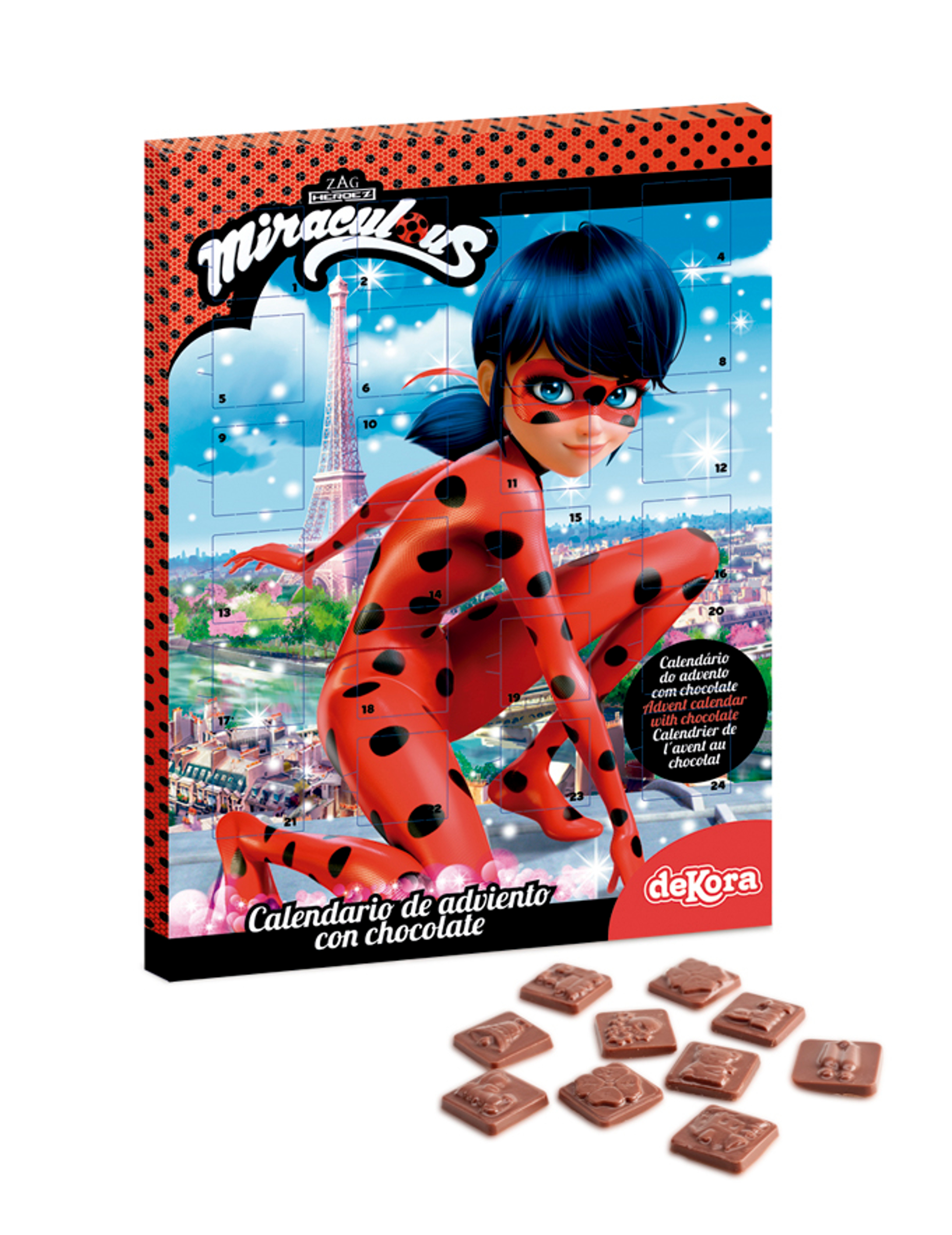Calendrier de l'avent Ladybug