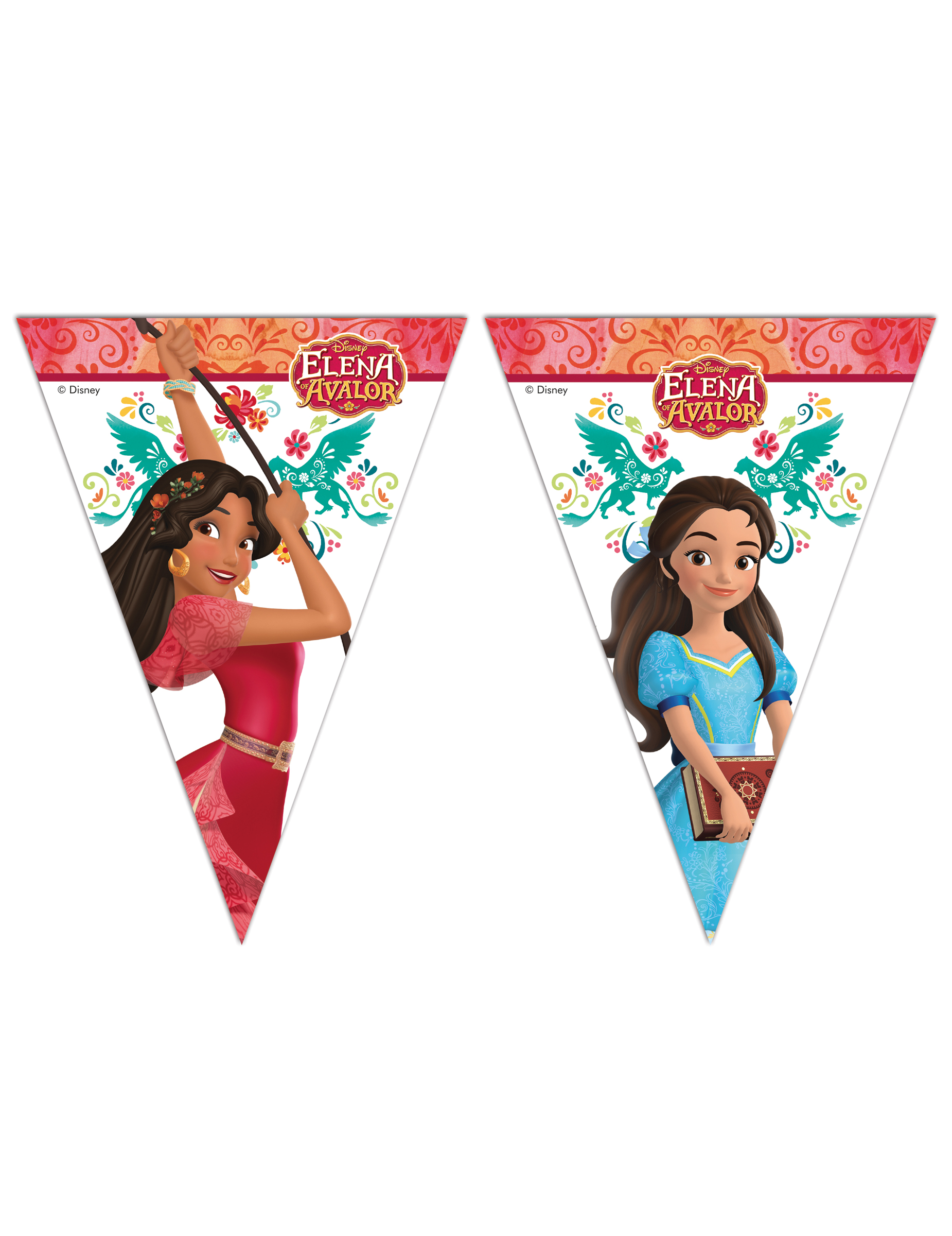Guirlande fanions Elena d'Avalor