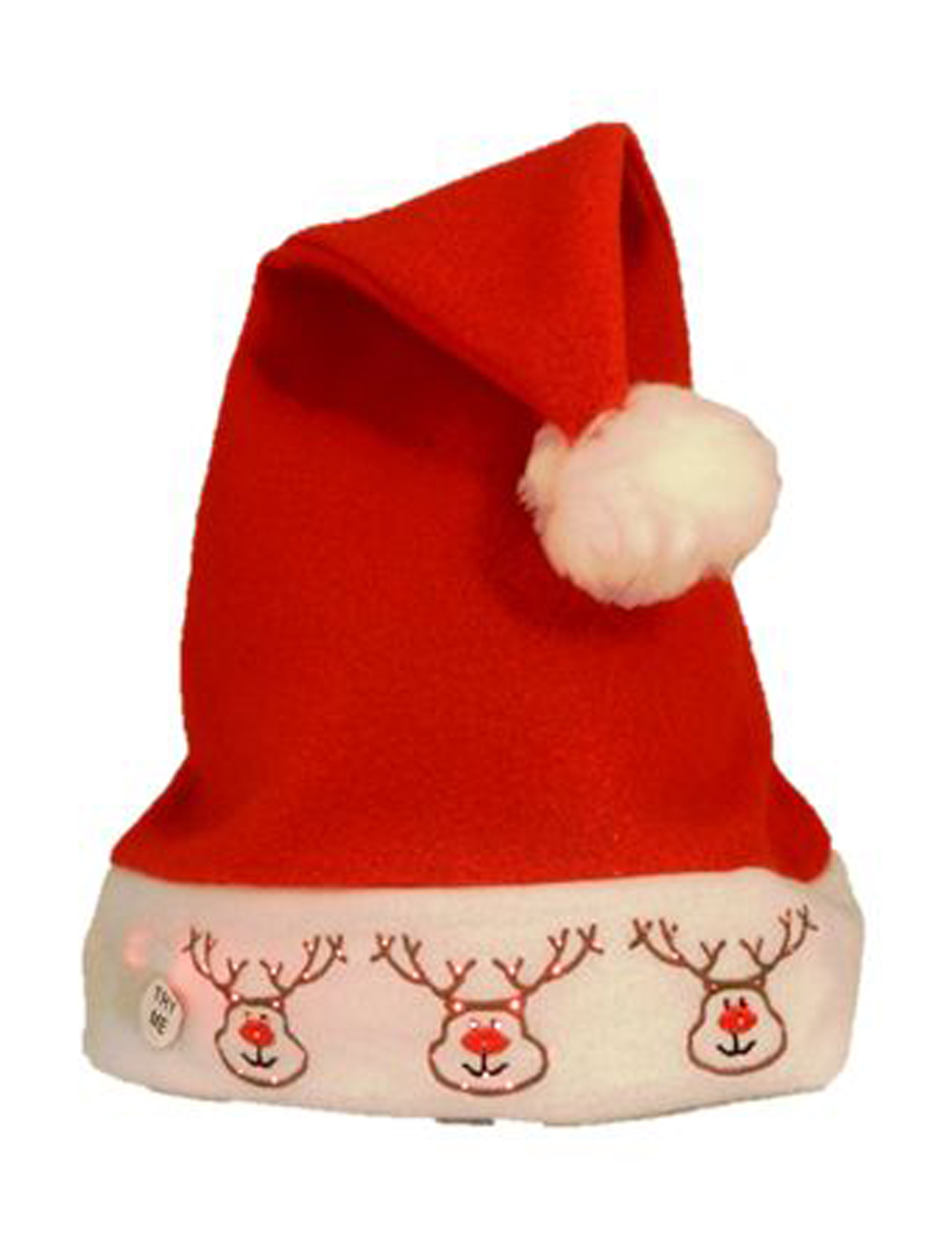 Chapeau renne lumineux adulte Noël