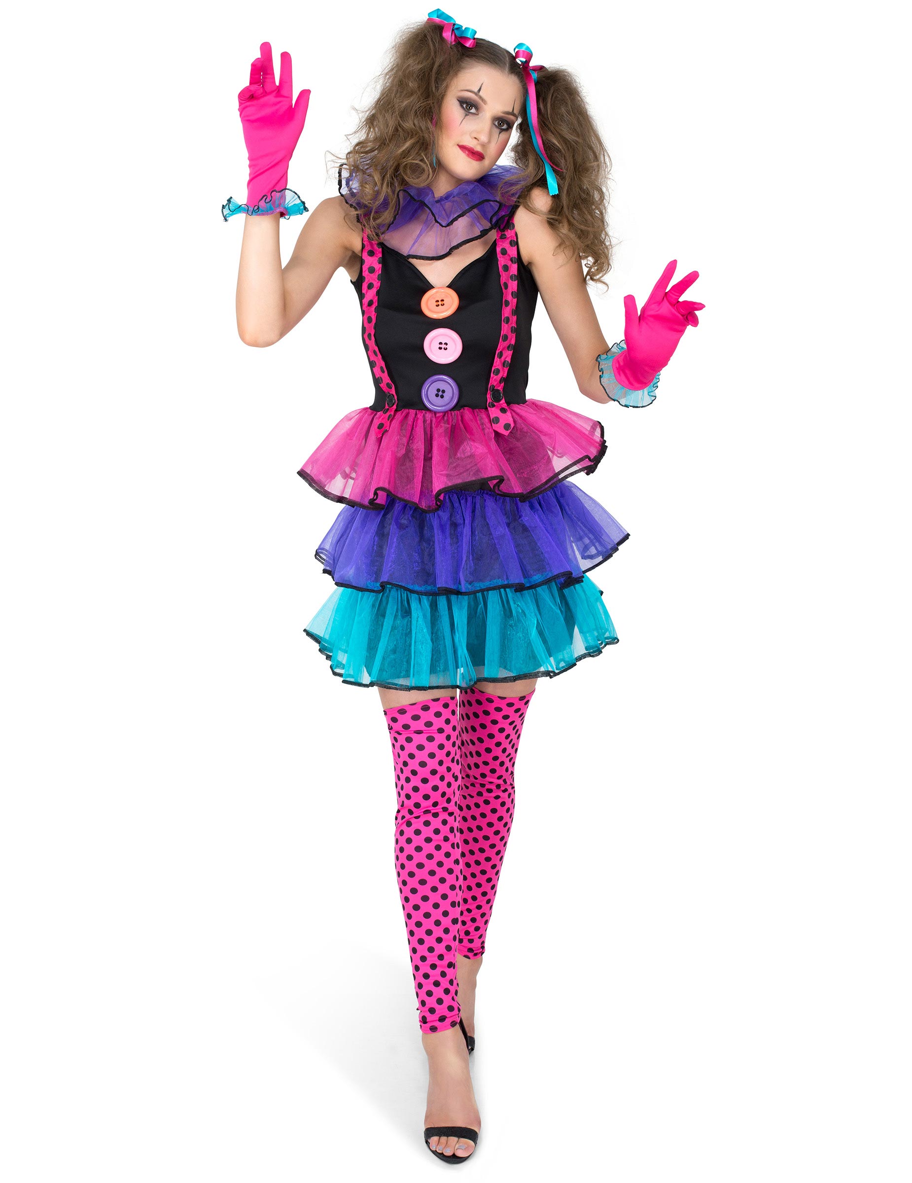 Déguisement clown du carnaval femme