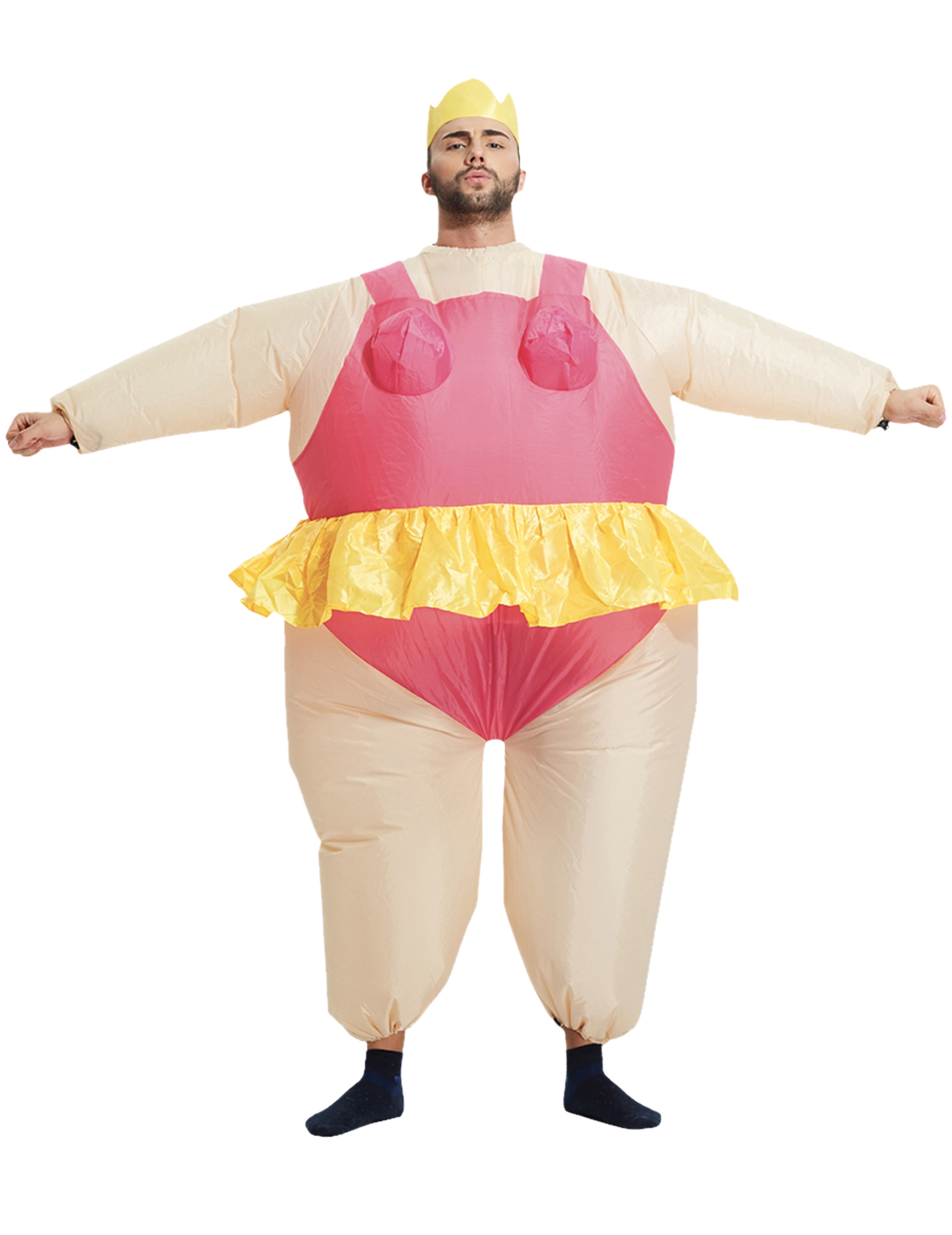 Déguisement gonflable ballerine adulte