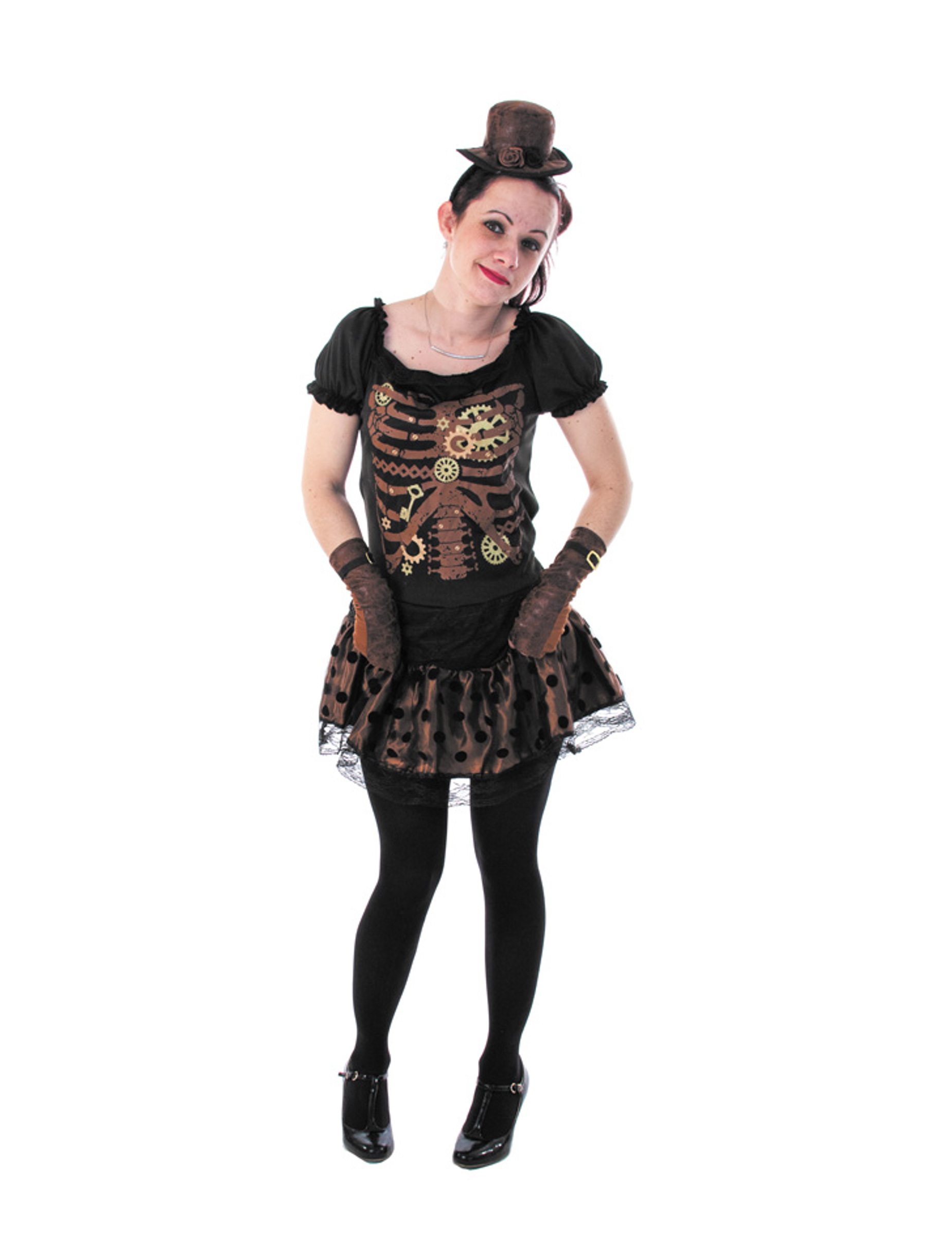Déguisement Miss Mécanique adolescente Steampunk