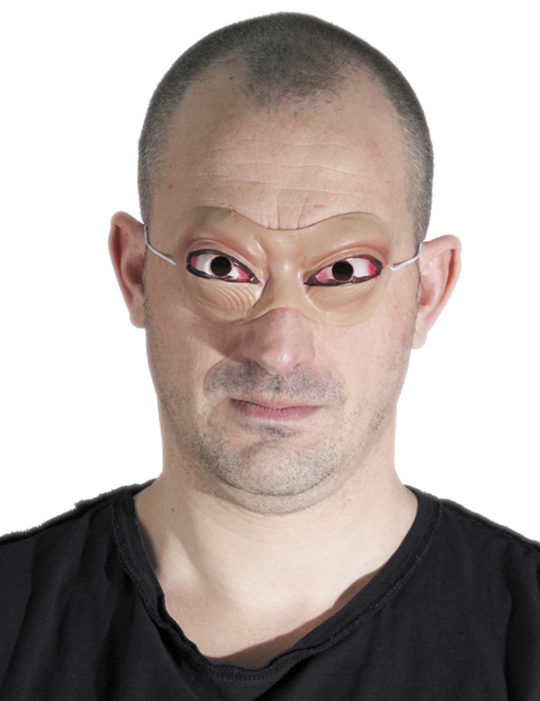 Loup latex oeil globuleux adulte Halloween