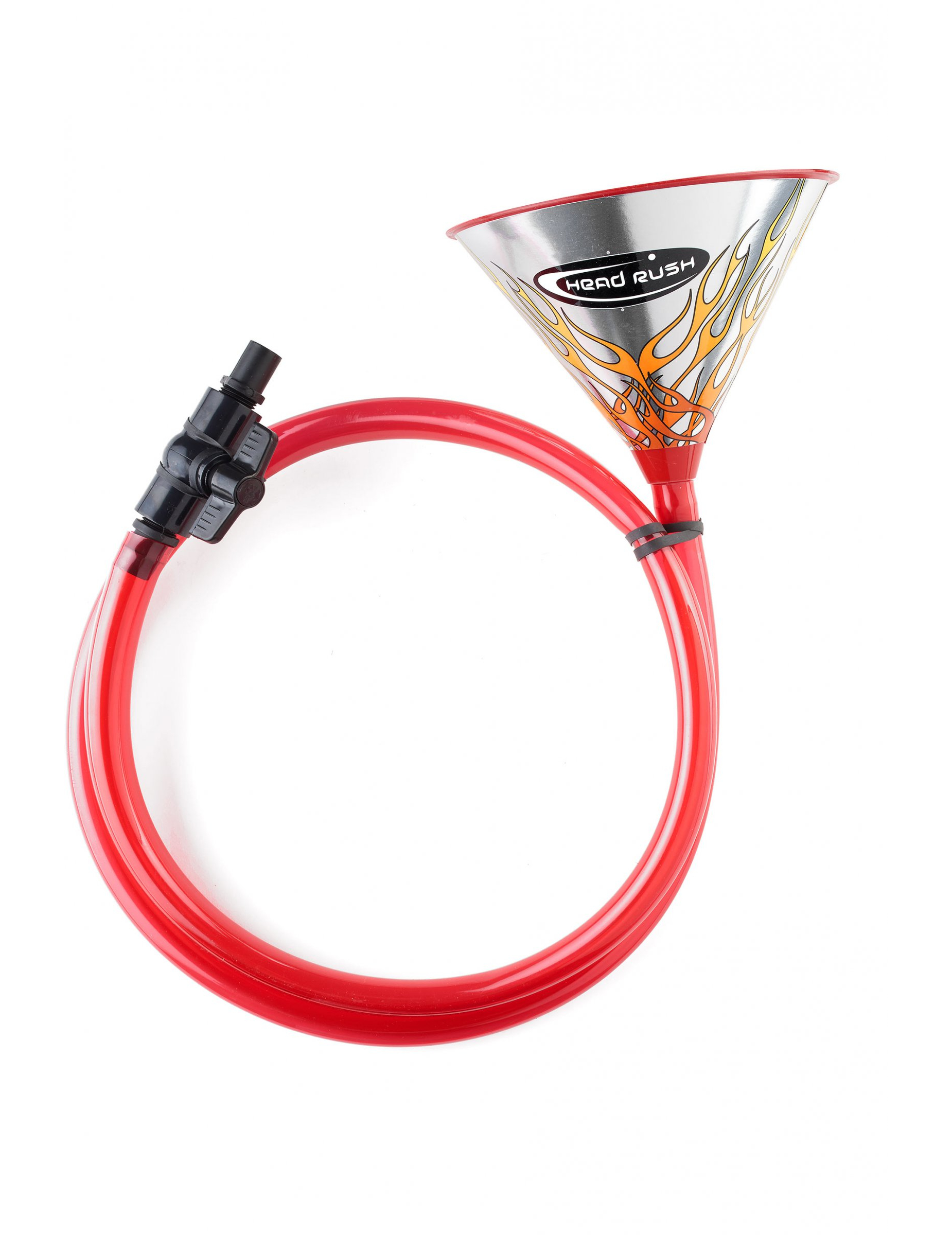 Entonnoir à bière flammes 183 cm Headrush Beer bong®