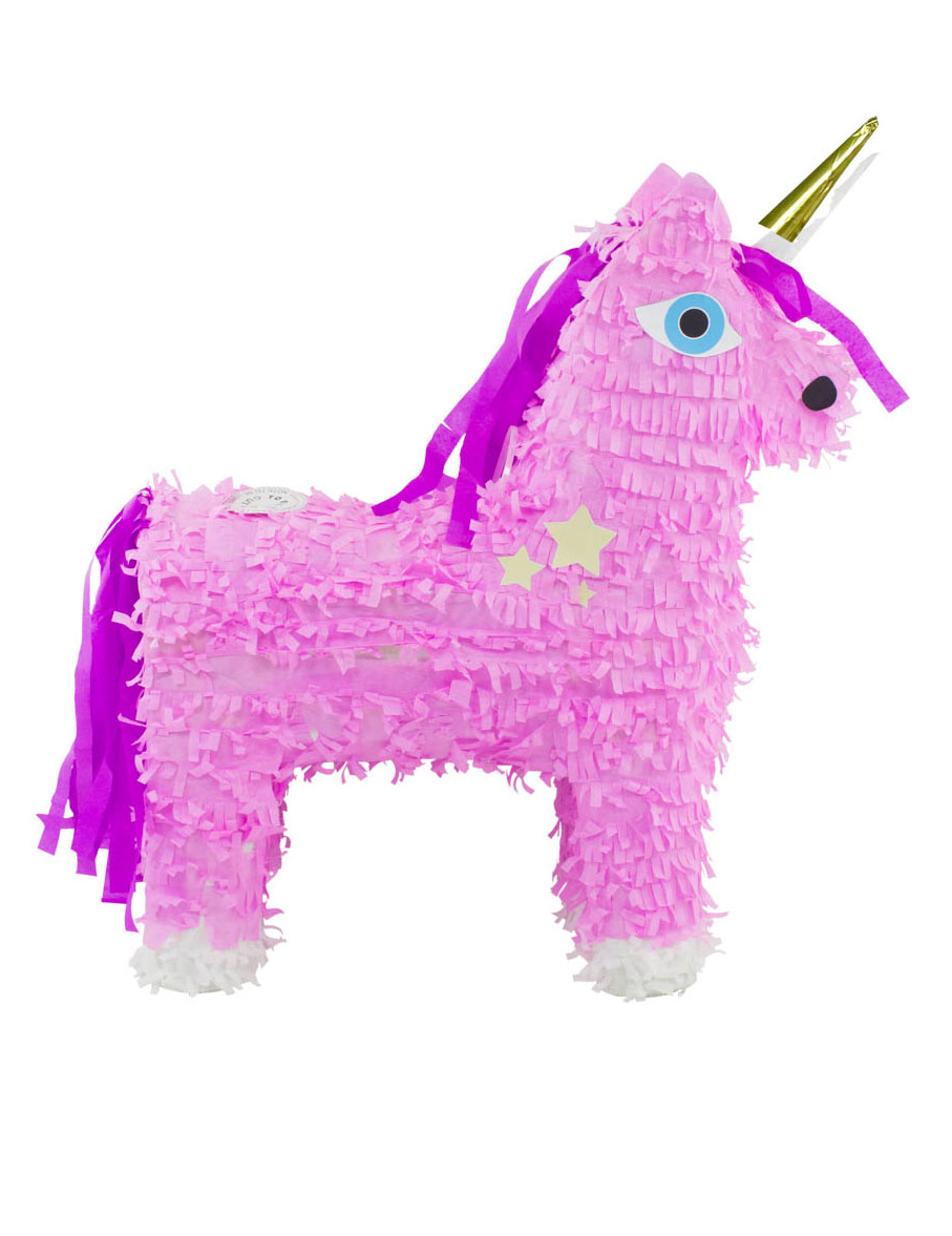 Piñata Licorne rose 46 x 43 cm