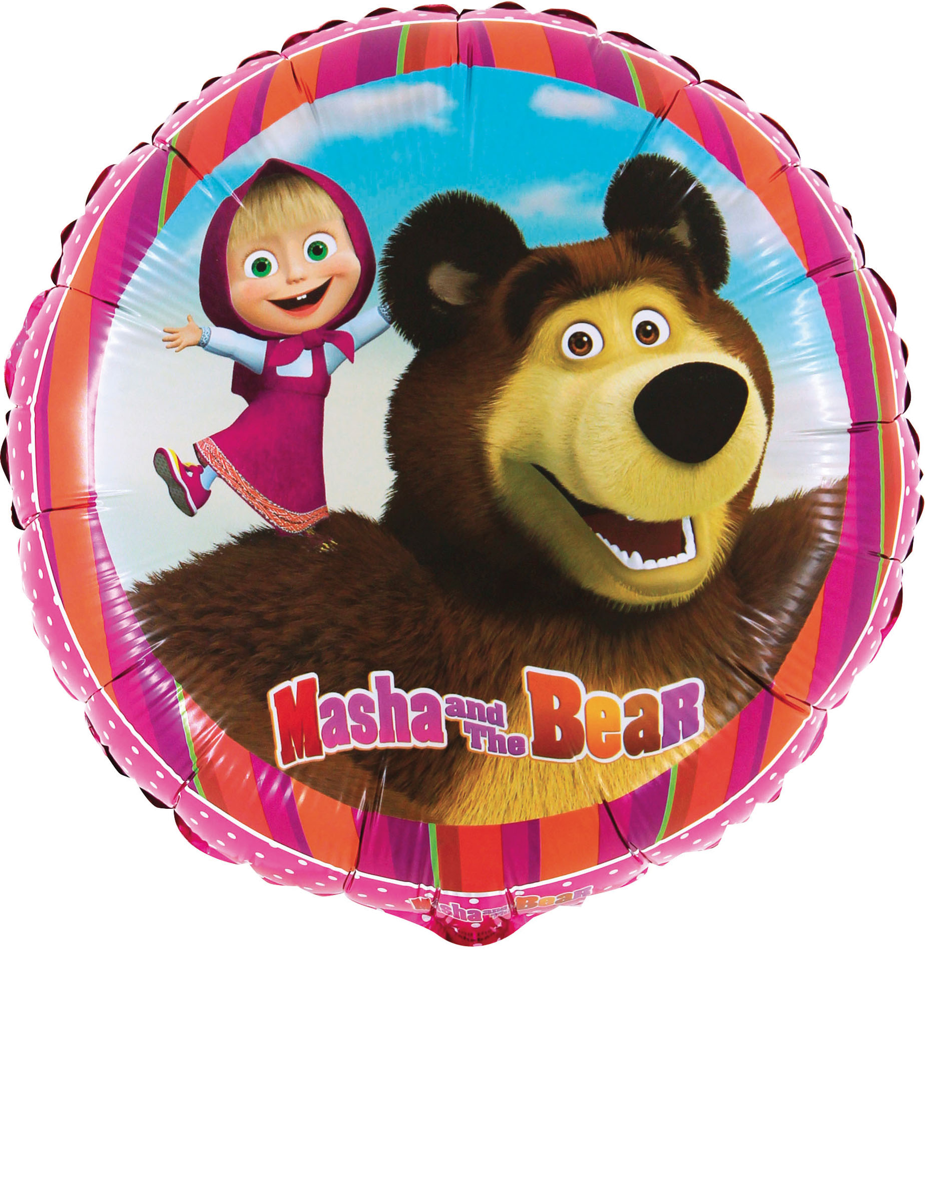 Ballon aluminium Masha et Michka