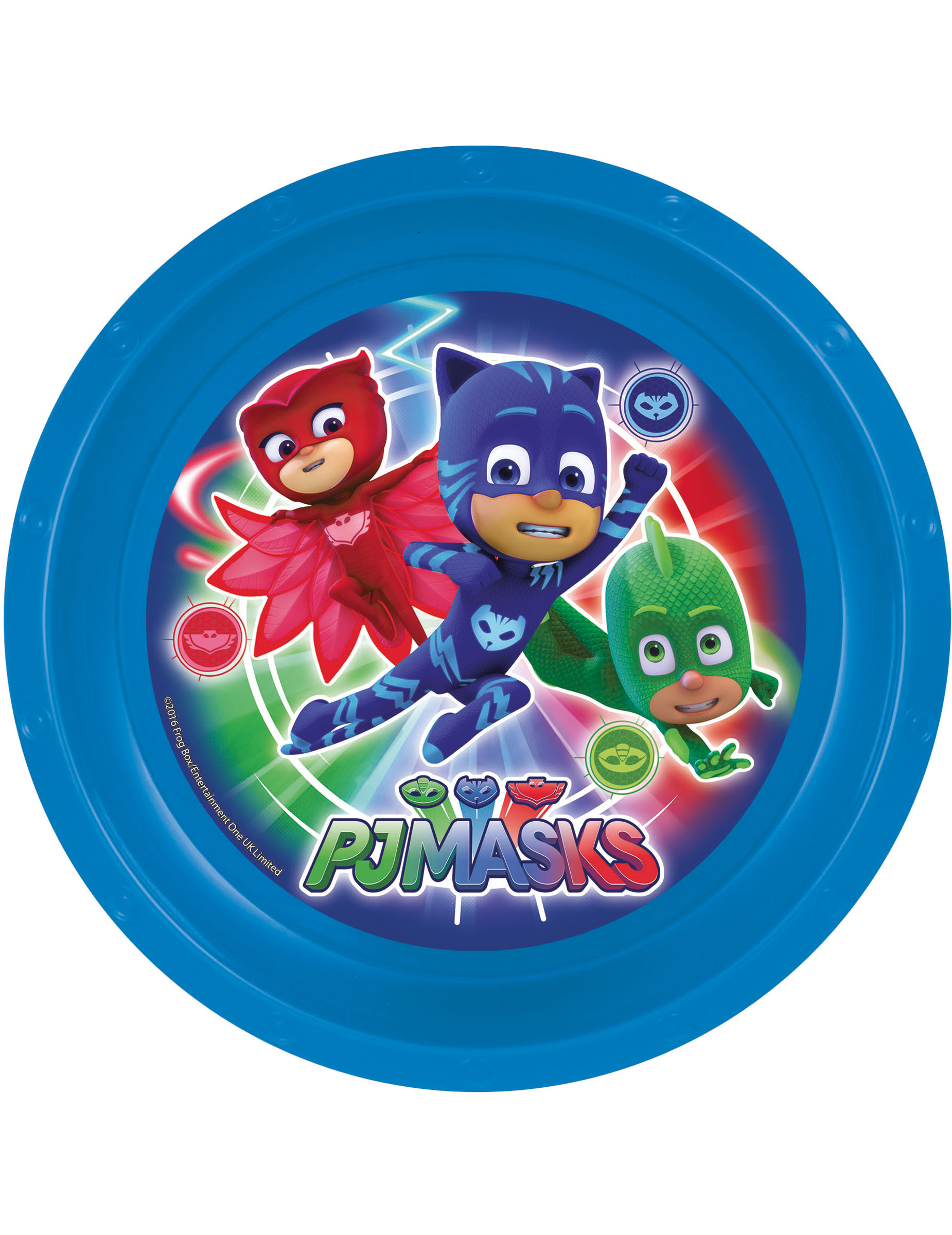 Assiette plastique Pyjamasques 21 cm