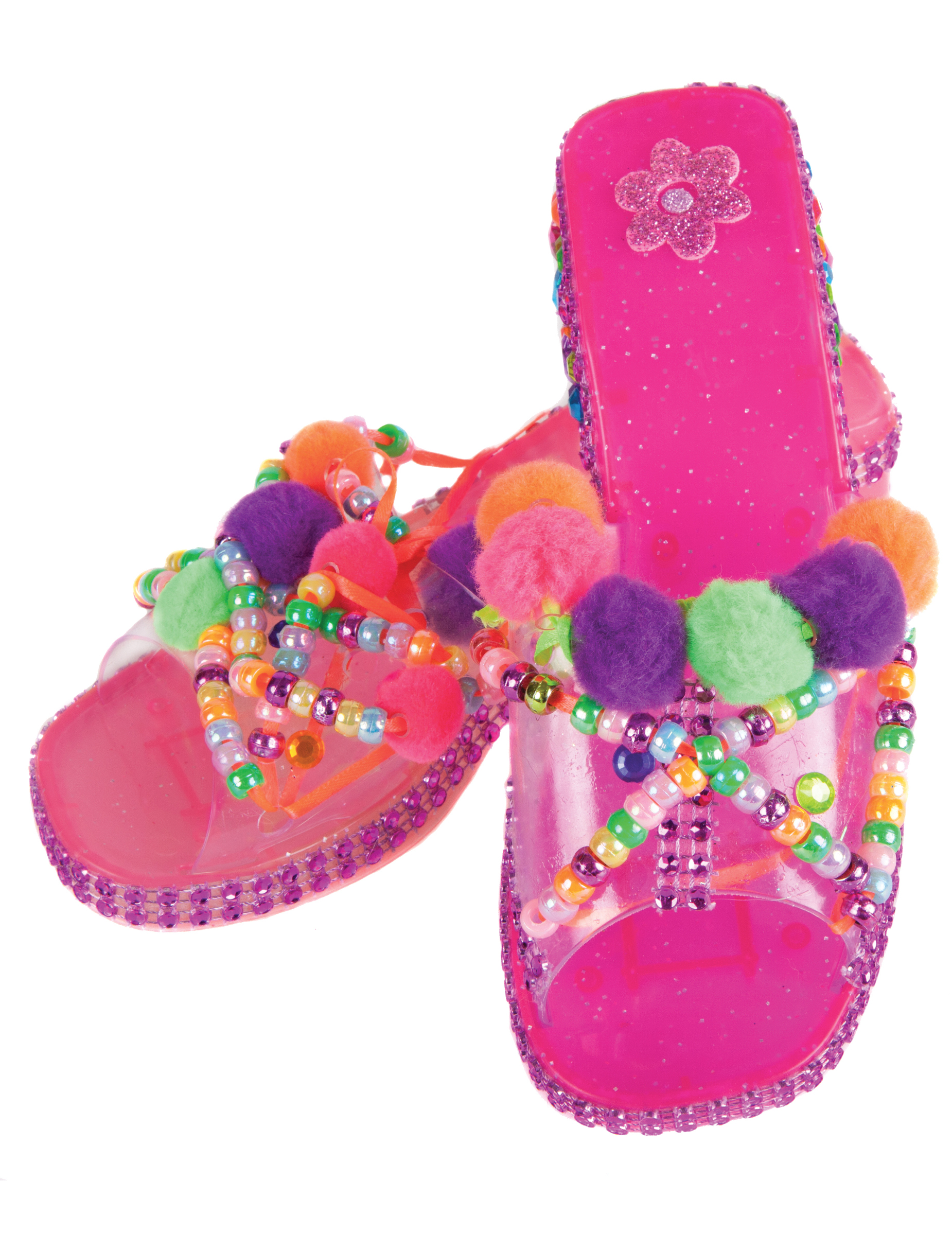 Chaussures princesses roses à customiser fille