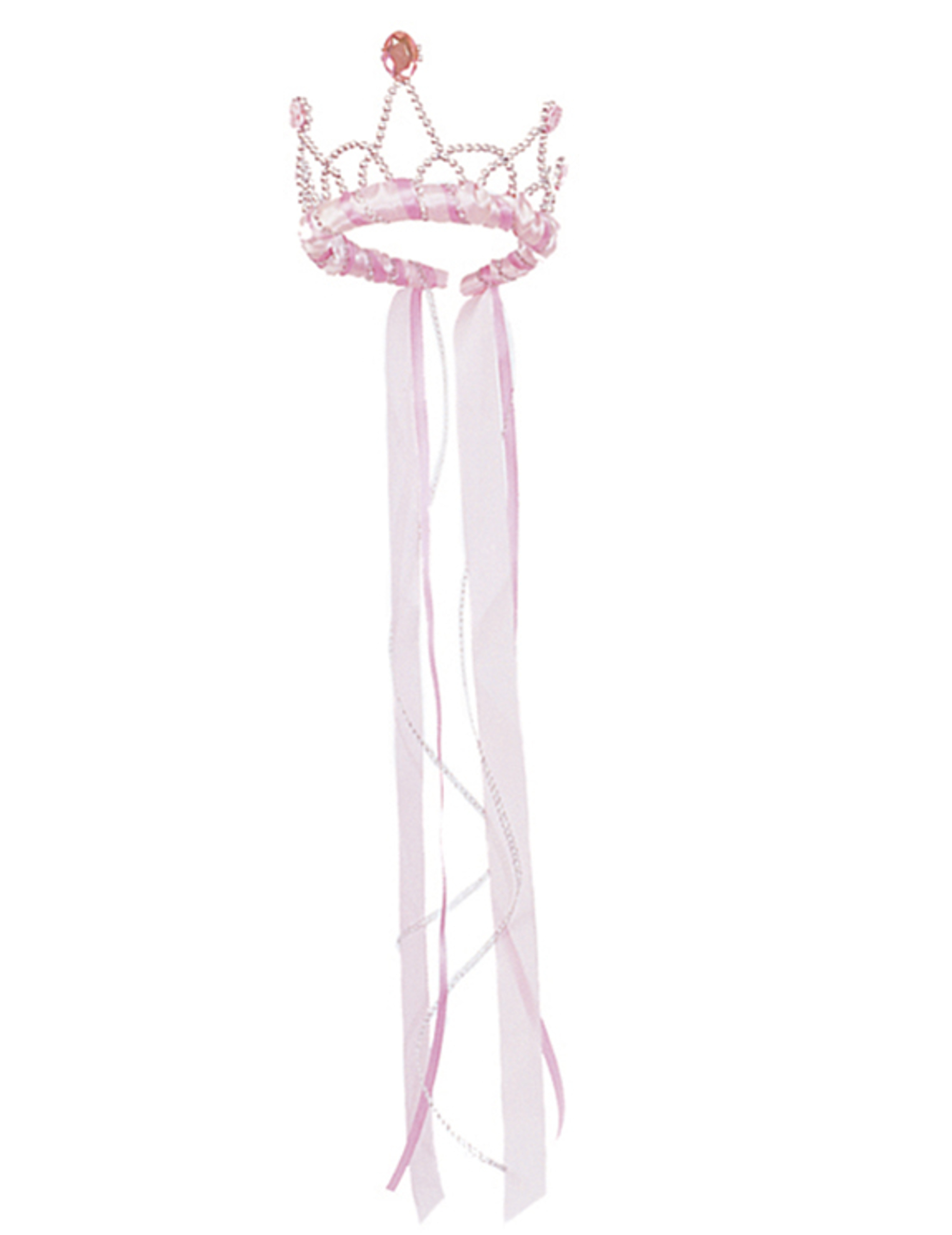Couronne reine médiévale rose pale fille