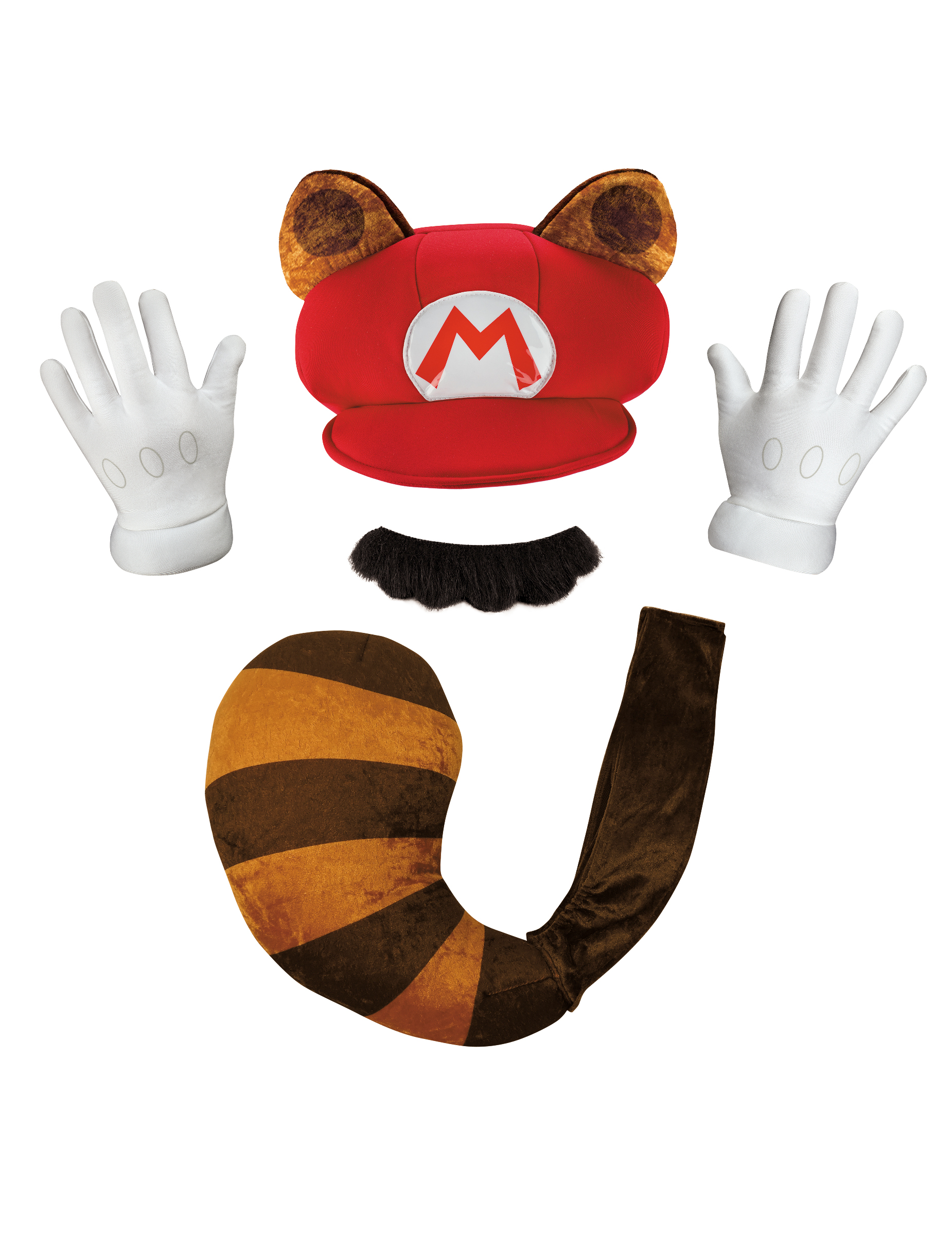 Kit Mario Raccoon Nintendo® Adulte