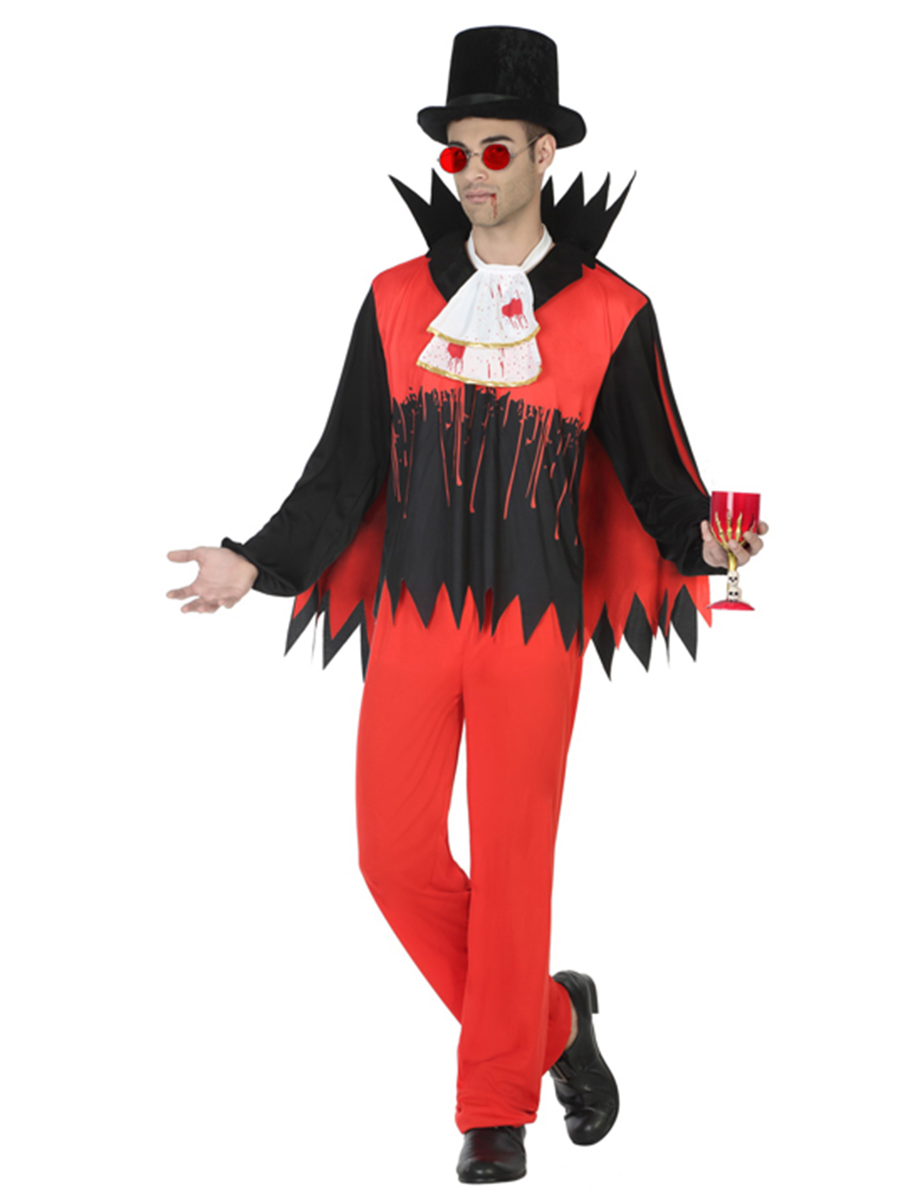 Déguisement vampire ensanglanté homme Halloween