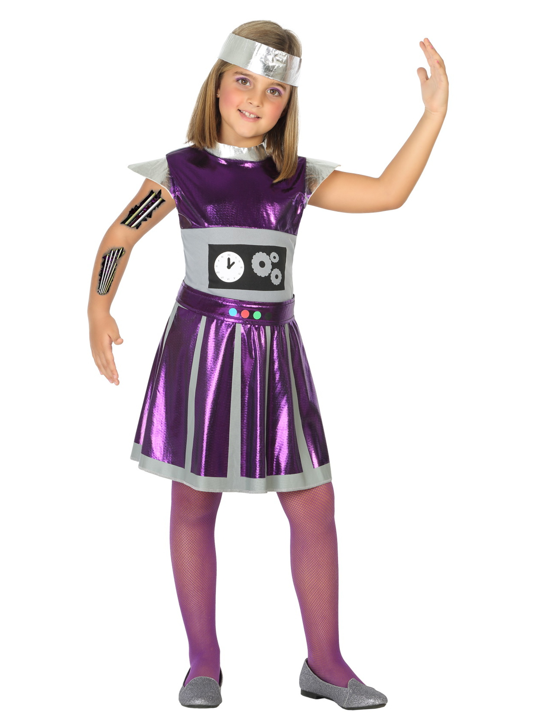Déguisement robot fille