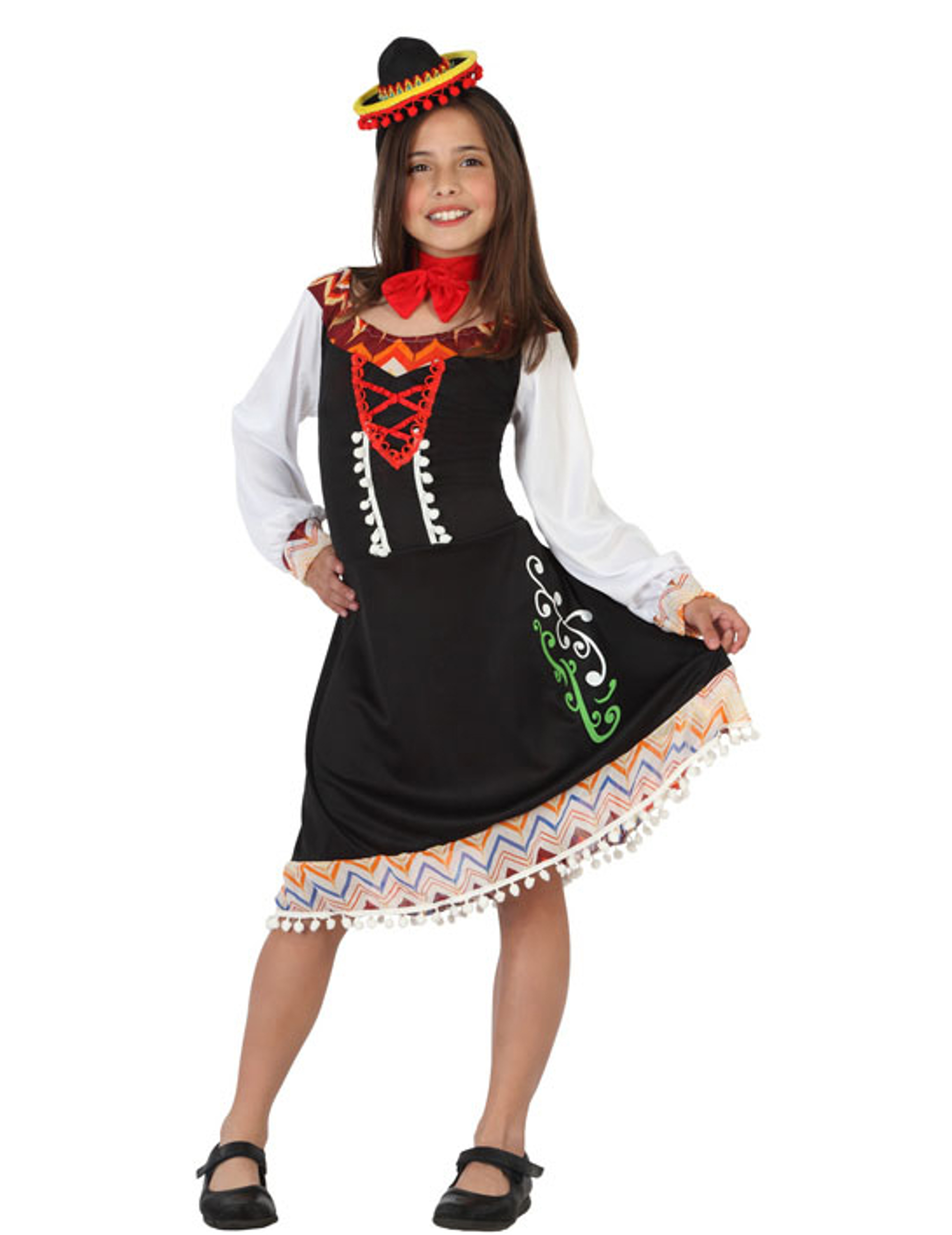 Déguisement robe mexicaine fille