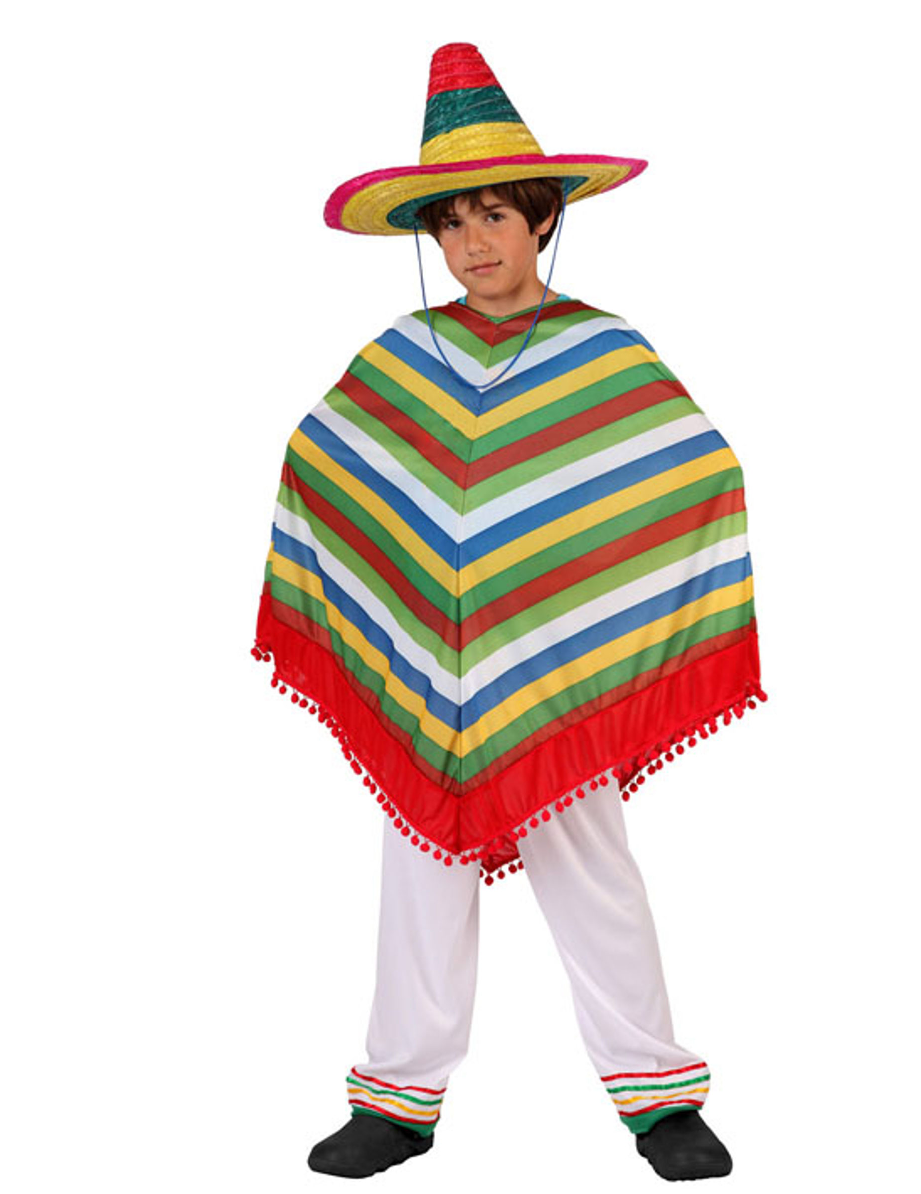 Déguisement mexicain coloré garçon