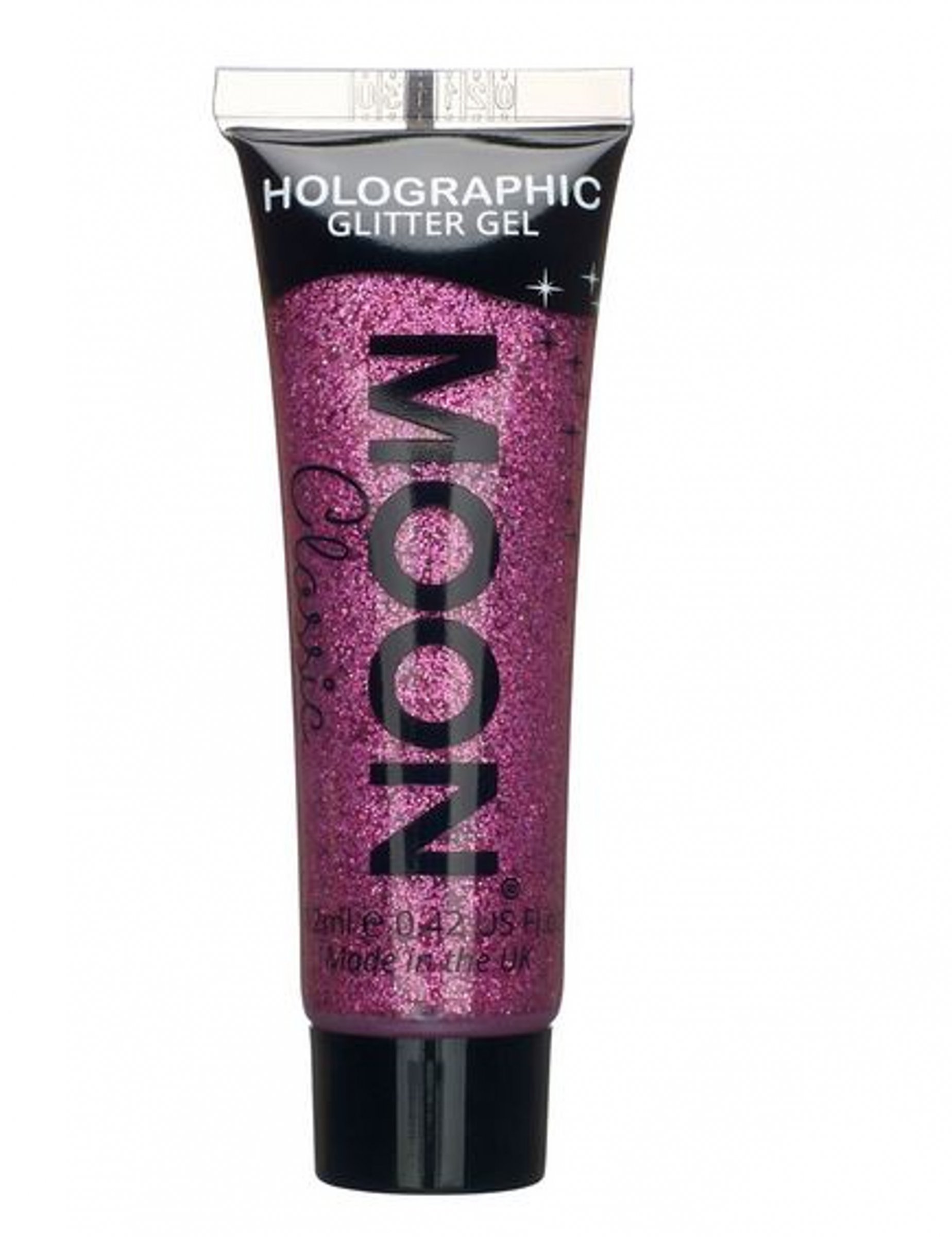 Gel à paillettes roses 12 ml Moonglow ©