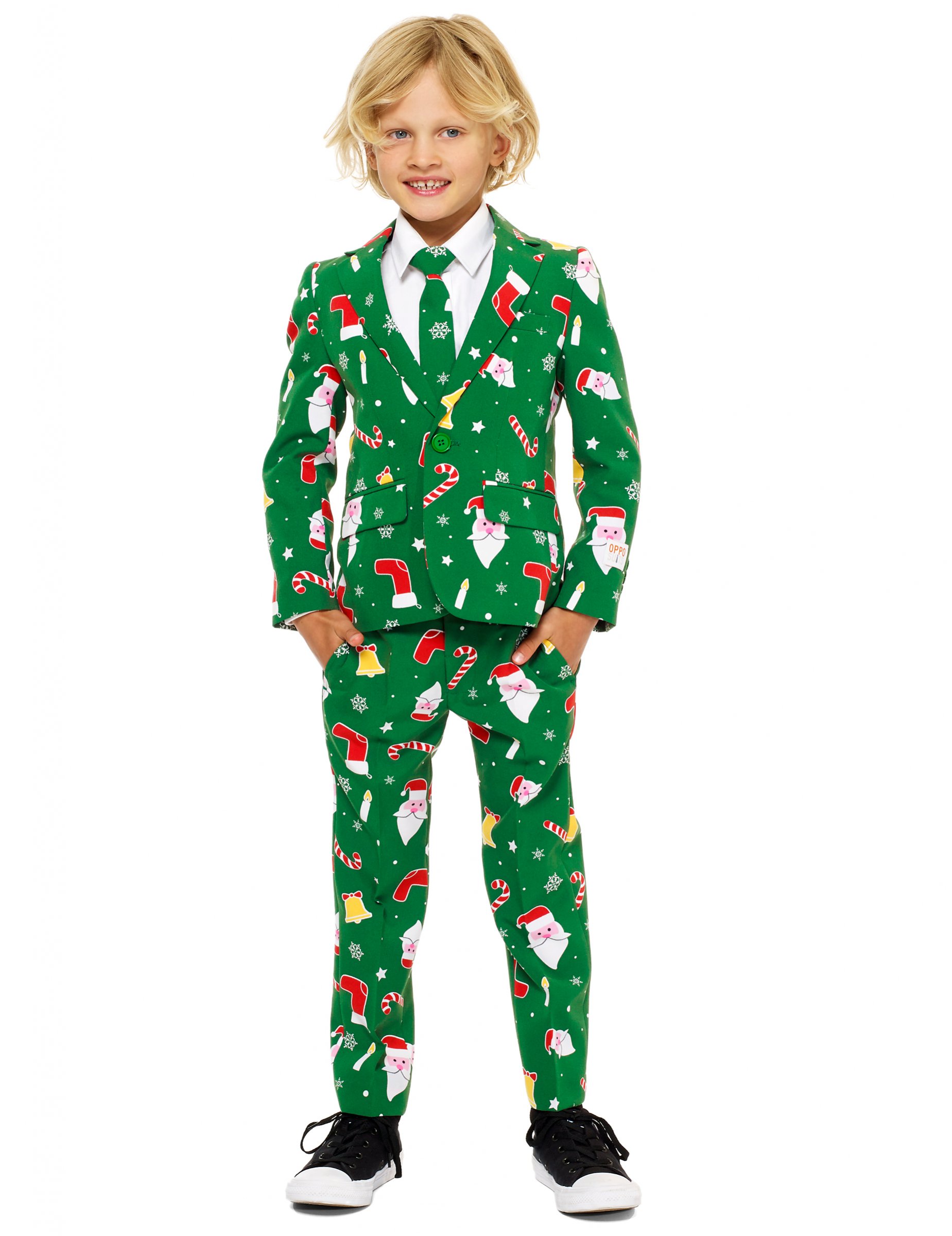 Costume Mr. Santaboss enfant Opposuits