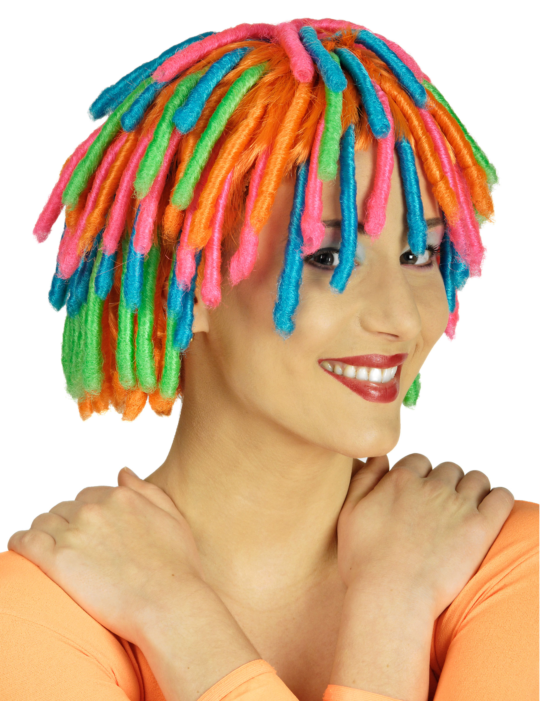 Perruque rasta girl coloré femme