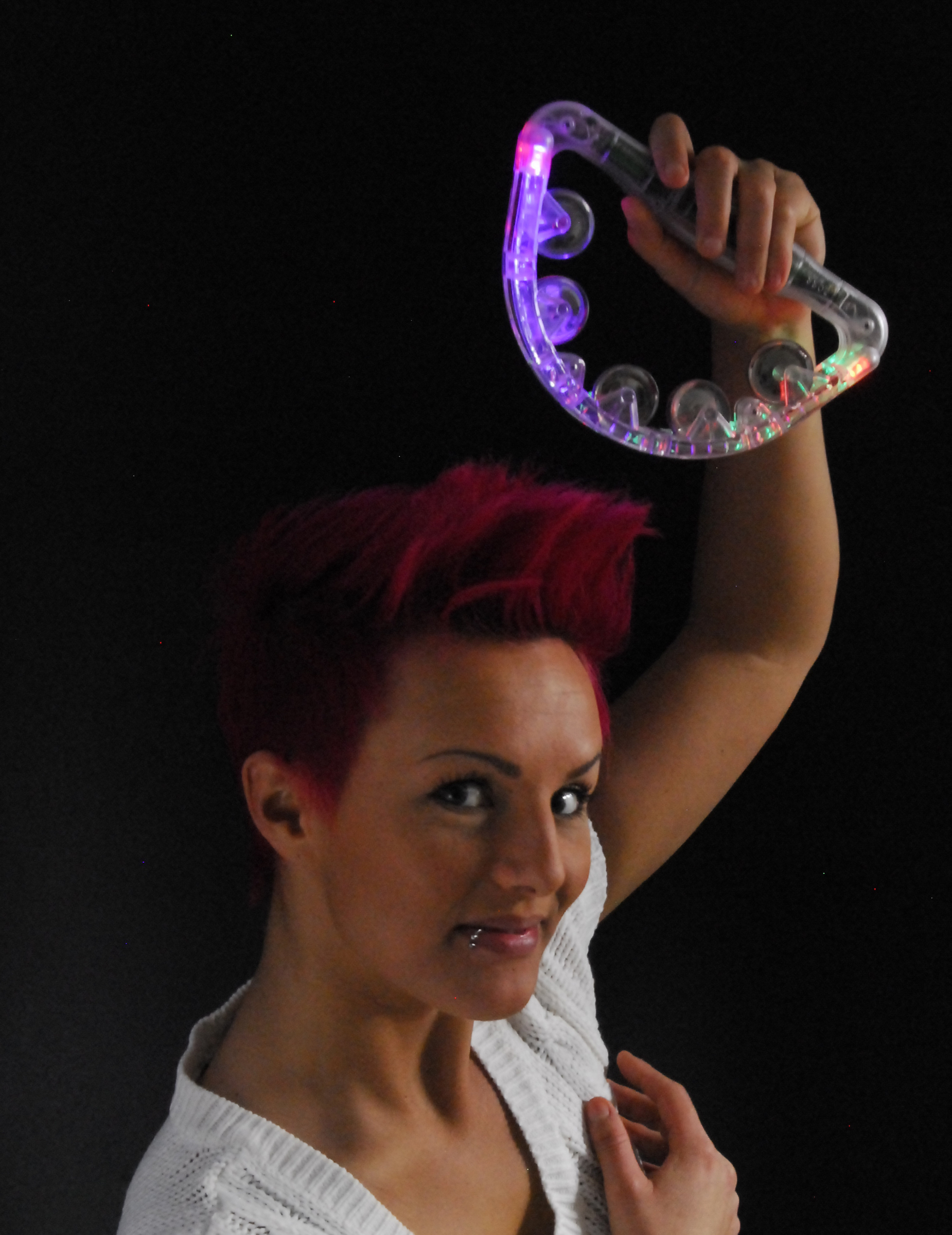 Tambourin lumineux