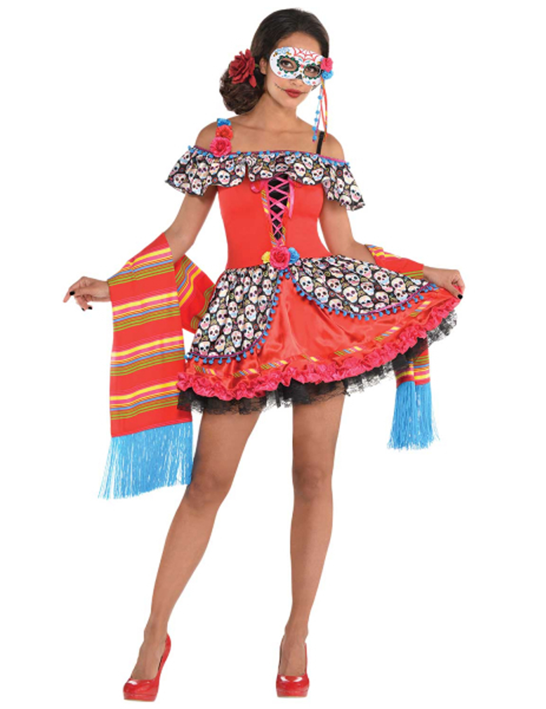 Déguisement Dia de los muertos femme