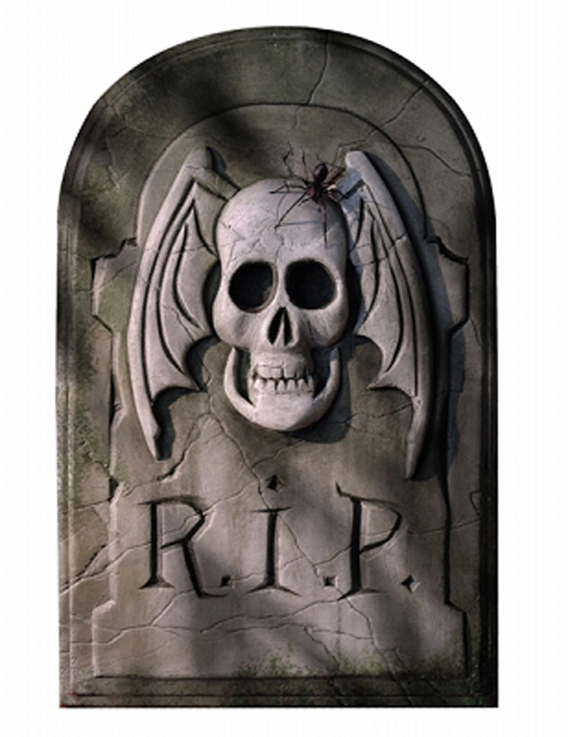 Décoration cartonnée Pierre tombale Halloween 29 x 46 cm