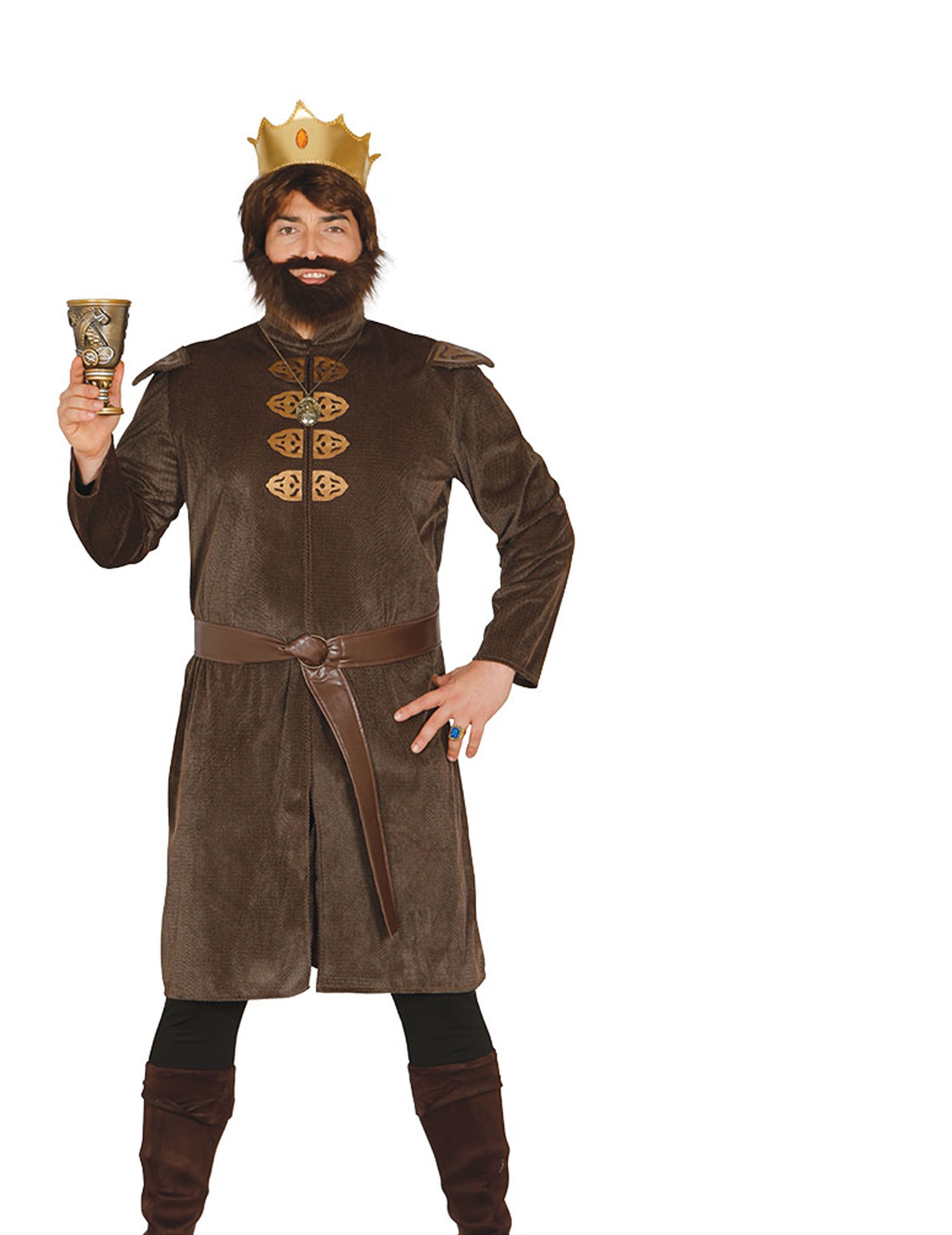 Déguisement roi médiéval homme
