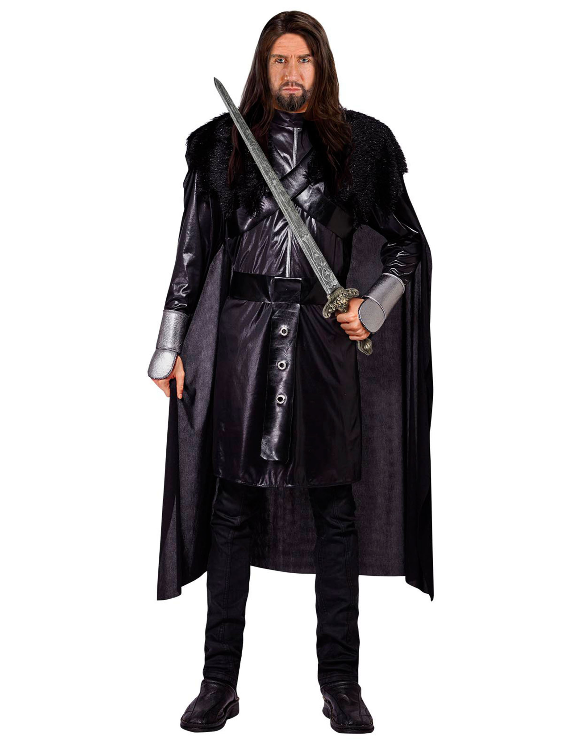 Déguisement chevalier sombre gothique adulte