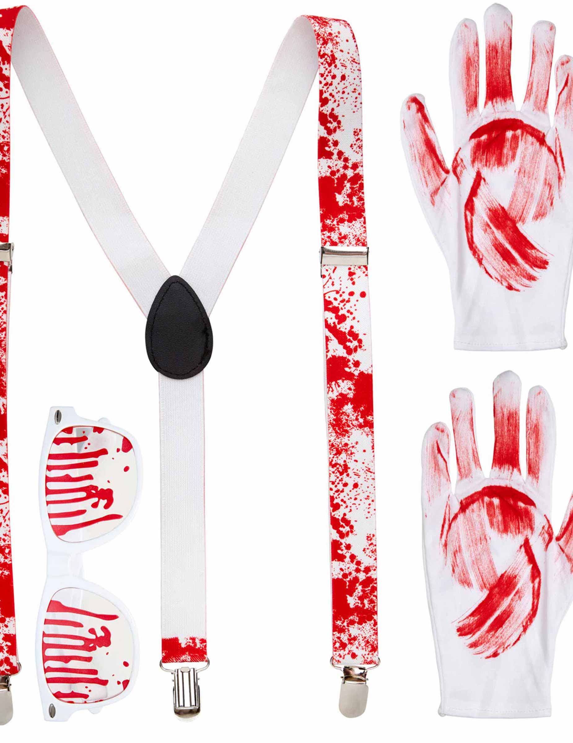 Kit accessoires ensanglantés adulte Halloween