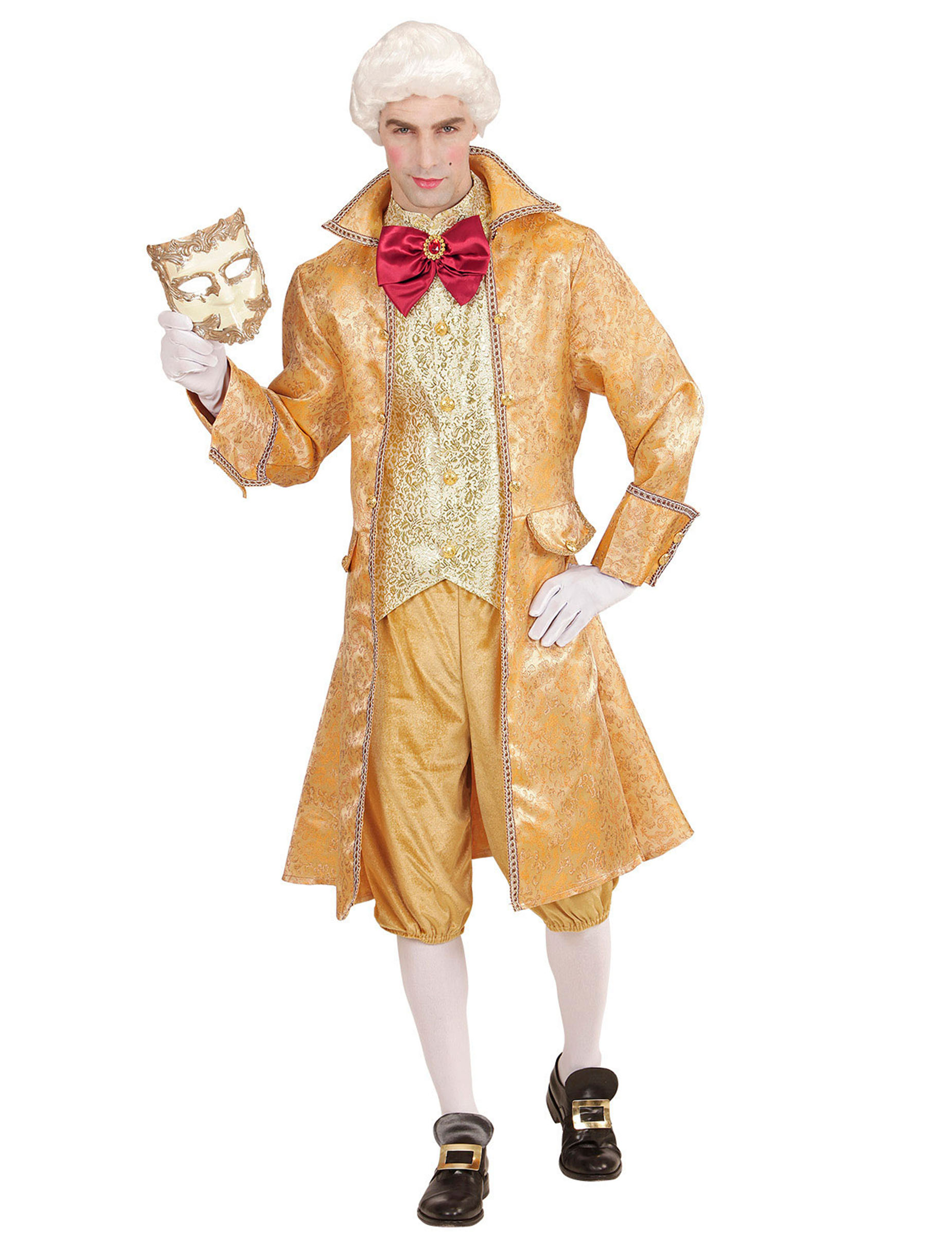 Déguisement noble vénitien luxe homme
