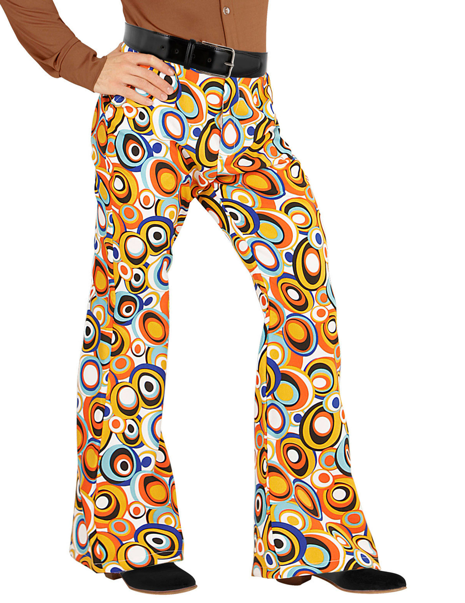 Pantalon groovy bubbles années 70 homme