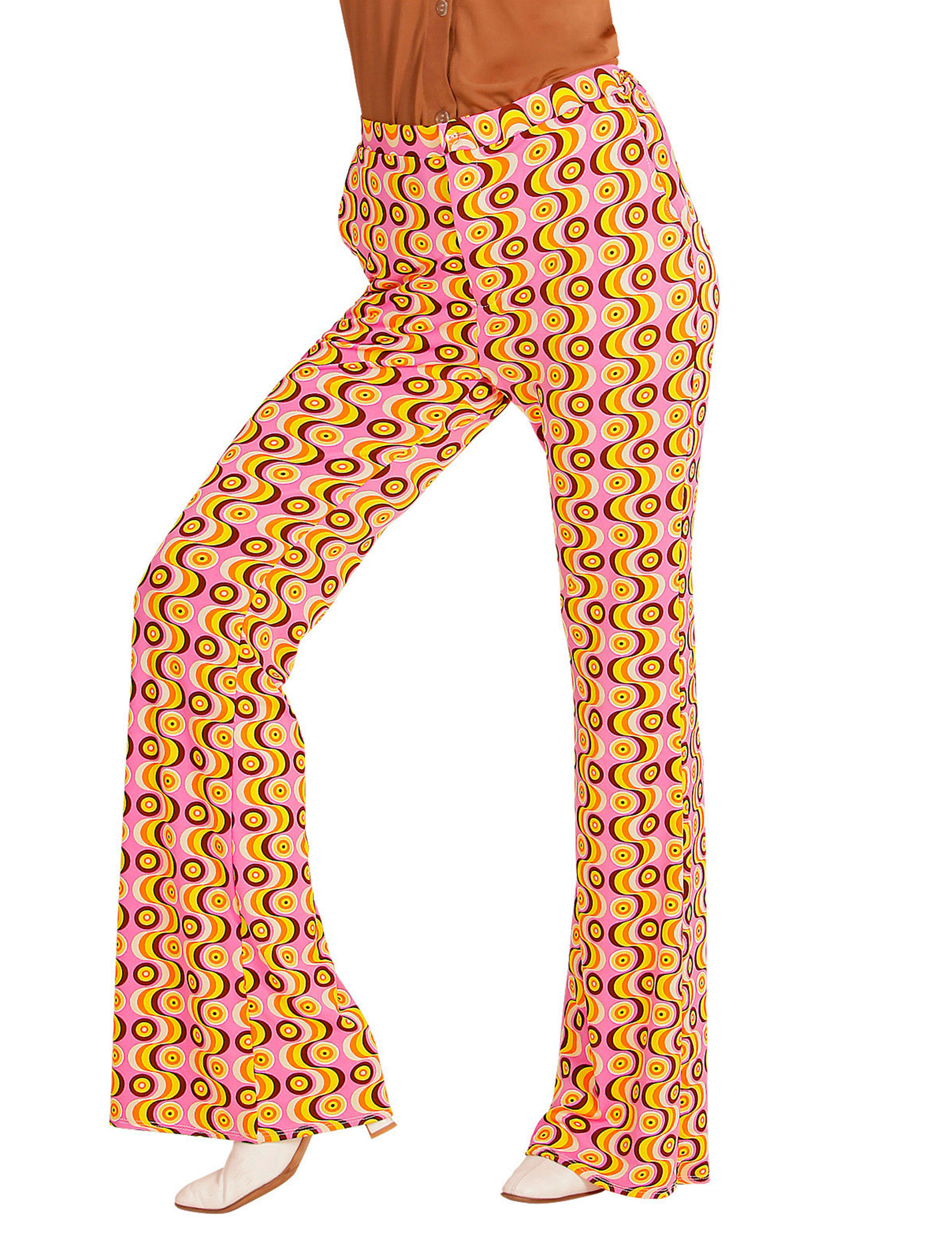 Pantalon groovy disco années 70 femme