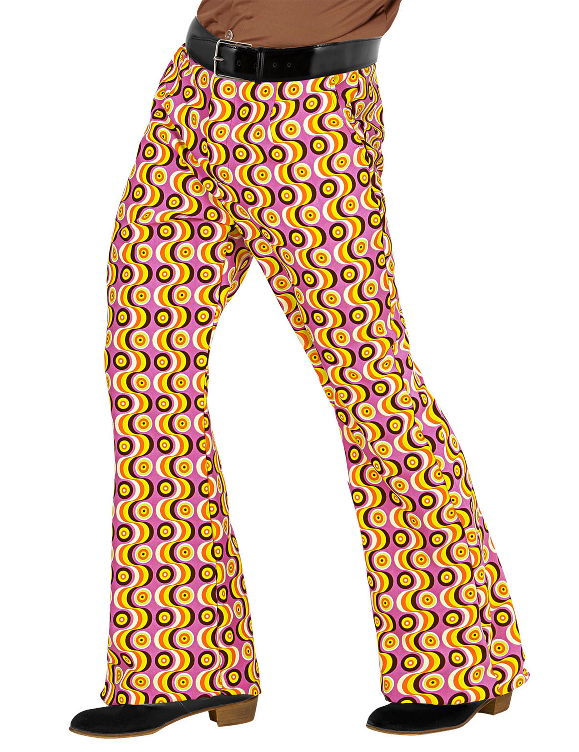 Pantalon groovy disco années 70 homme