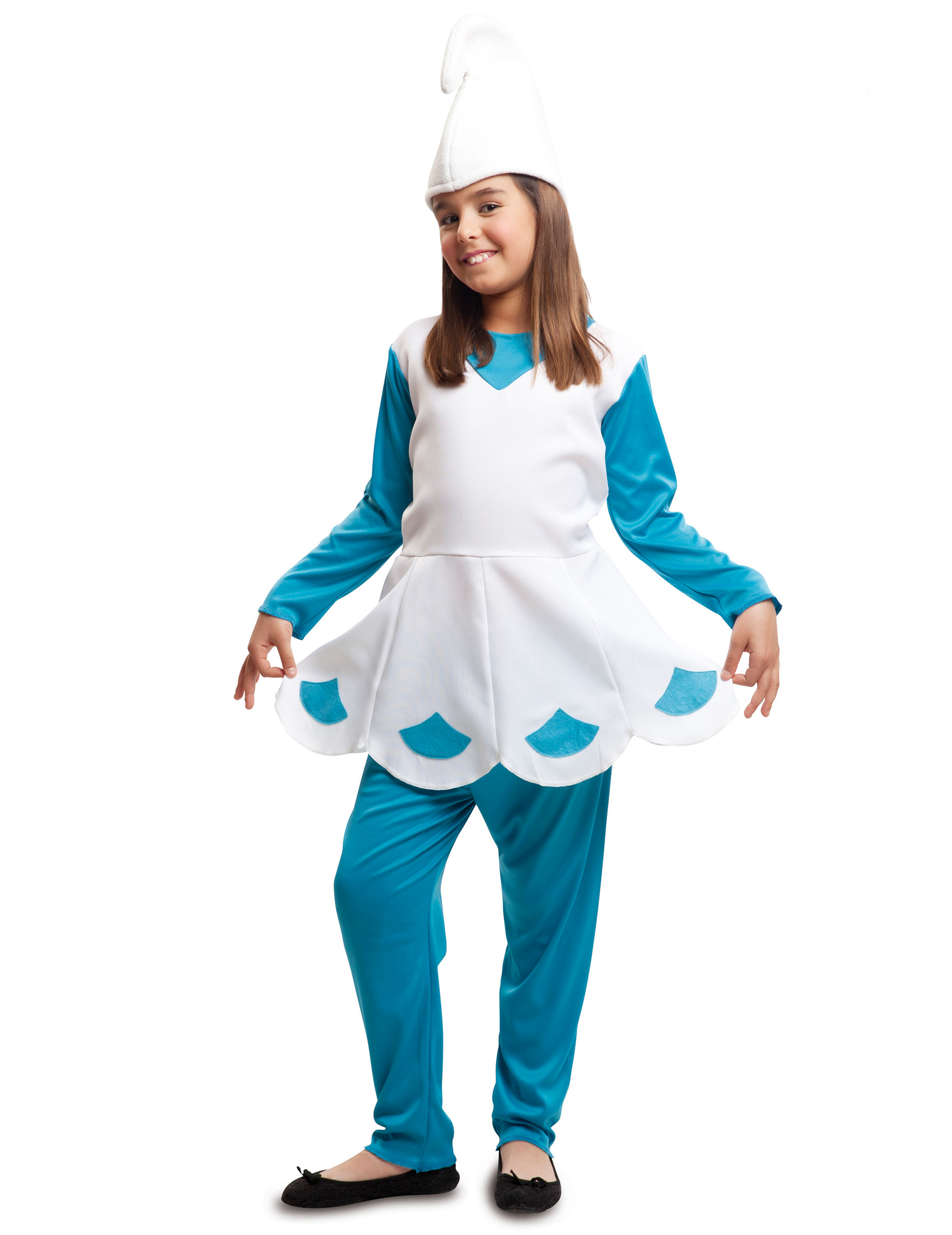 Déguisement lutin bleue fille