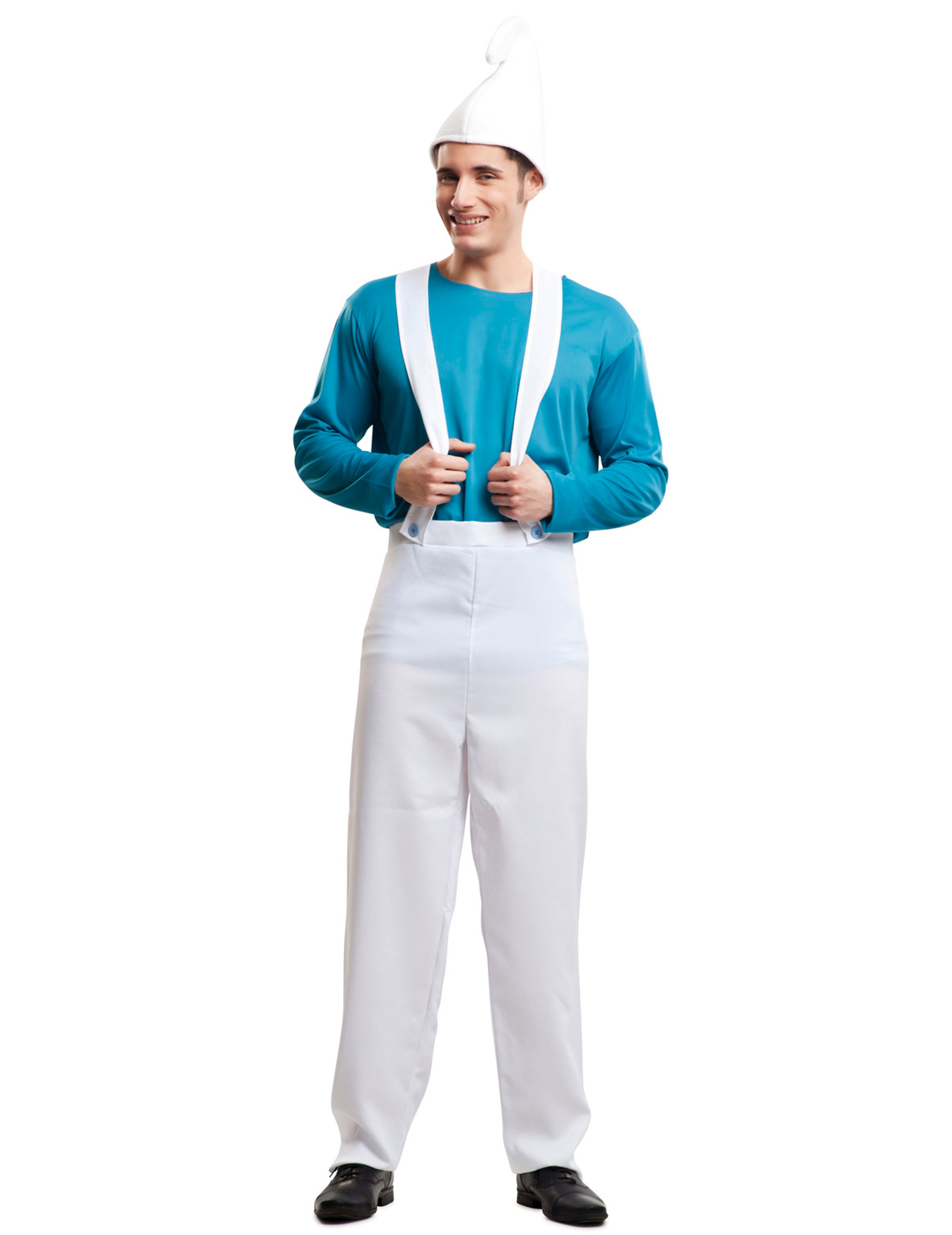 Déguisement lutin bleu homme