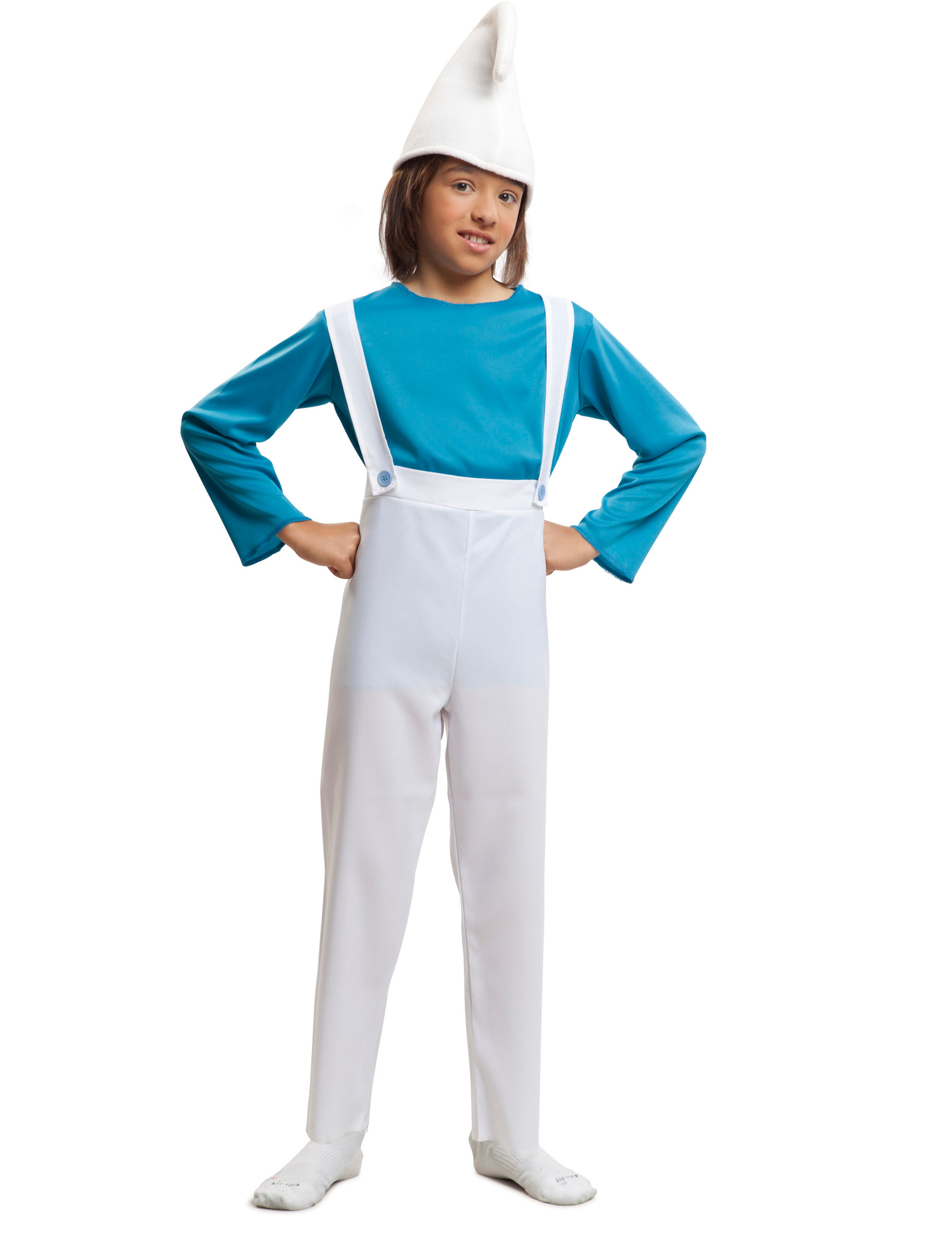 Déguisement lutin bleu enfant