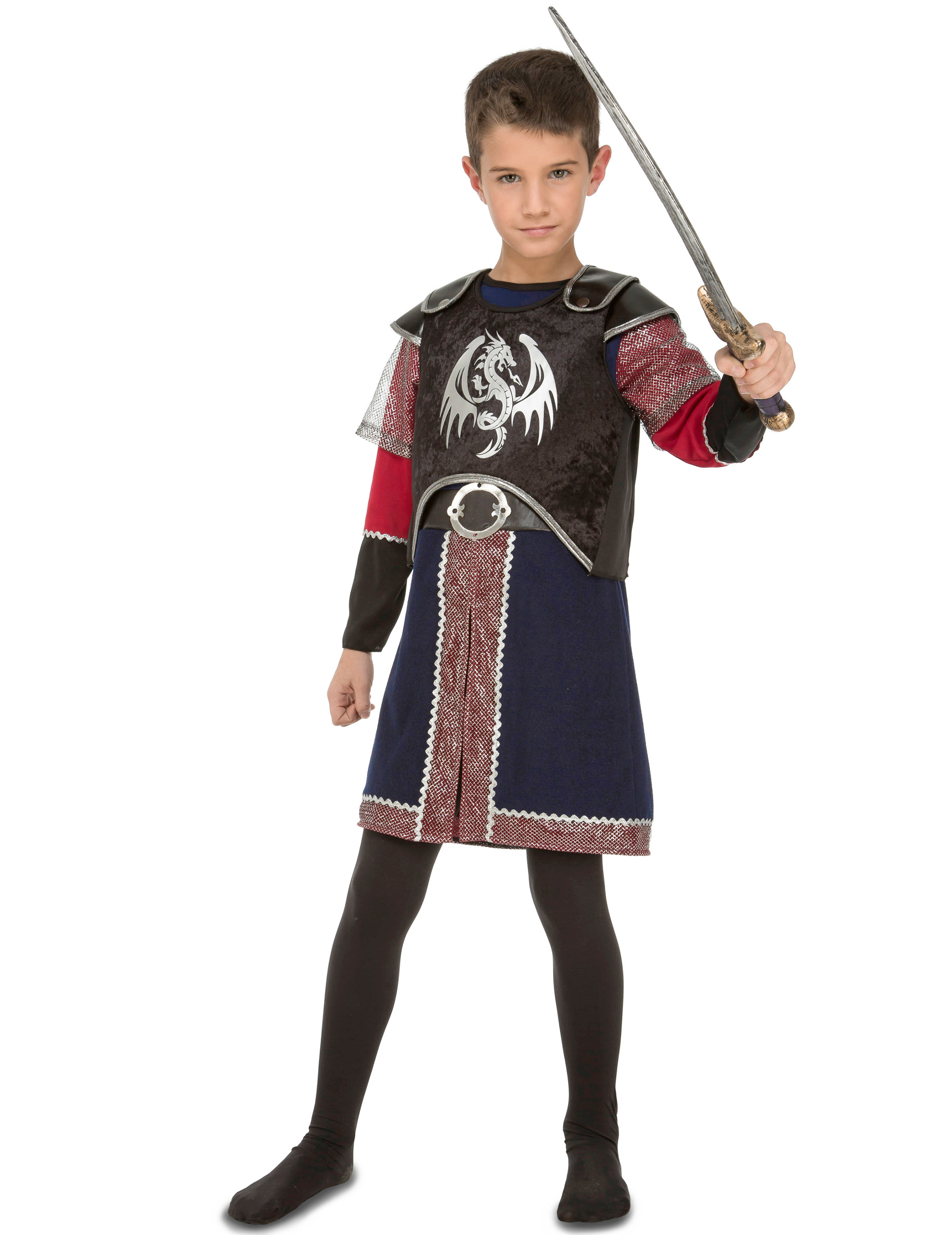 Déguisement guerrier de dragon garçon
