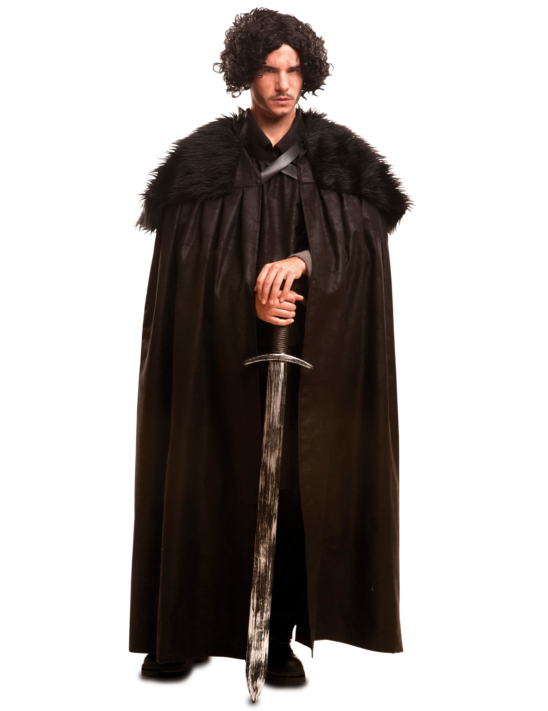 Cape gardien noir homme