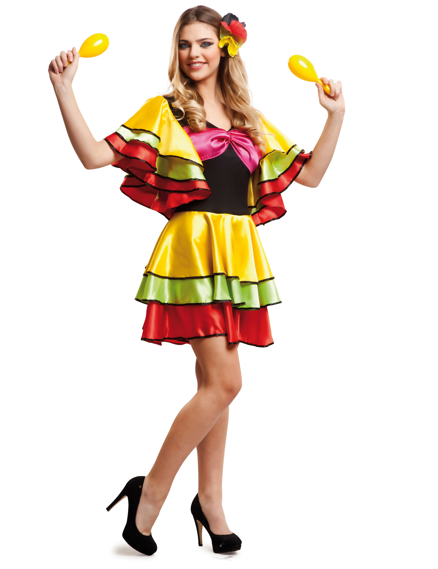 Déguisement danseuse de rumba femme