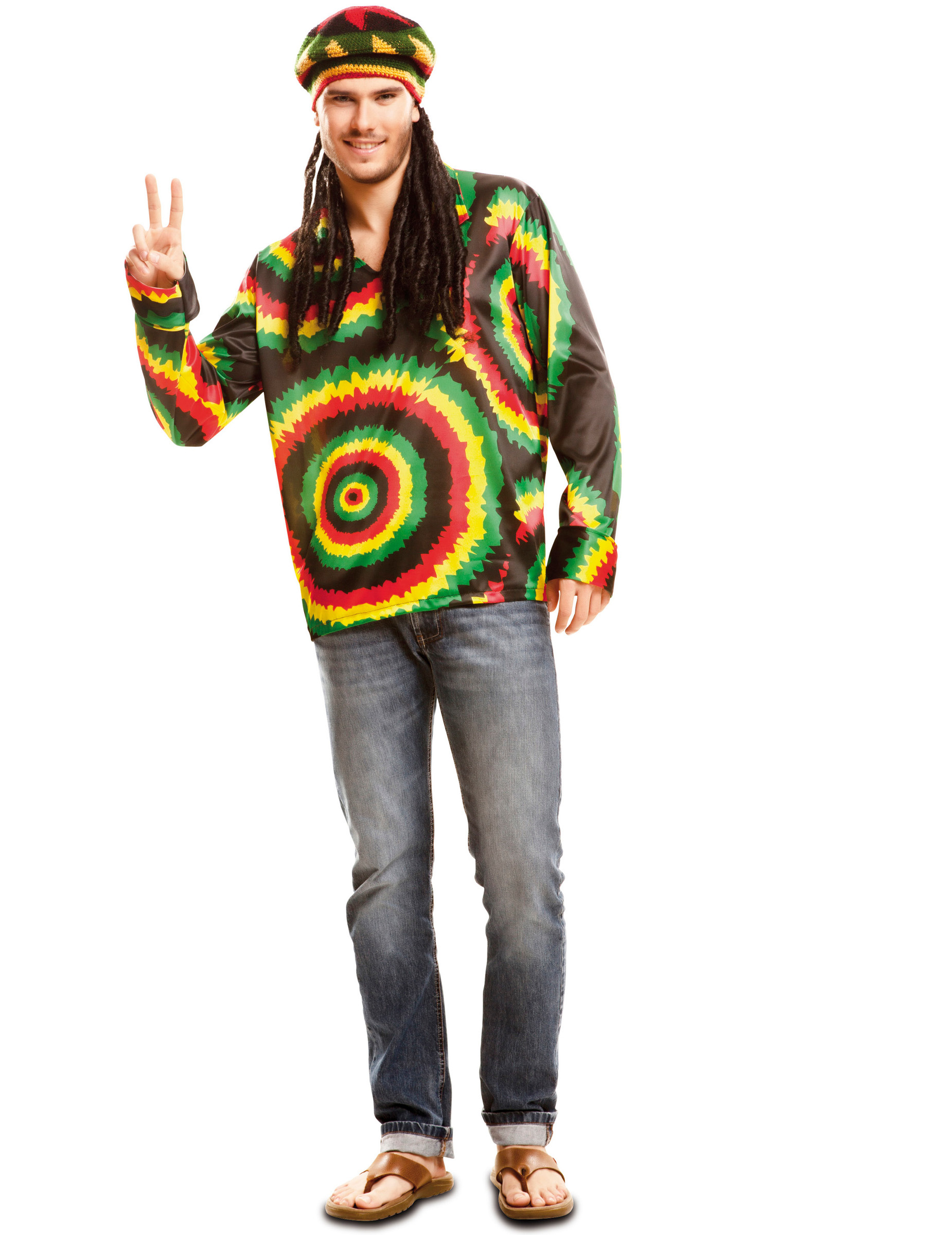 T-shirt rasta adulte