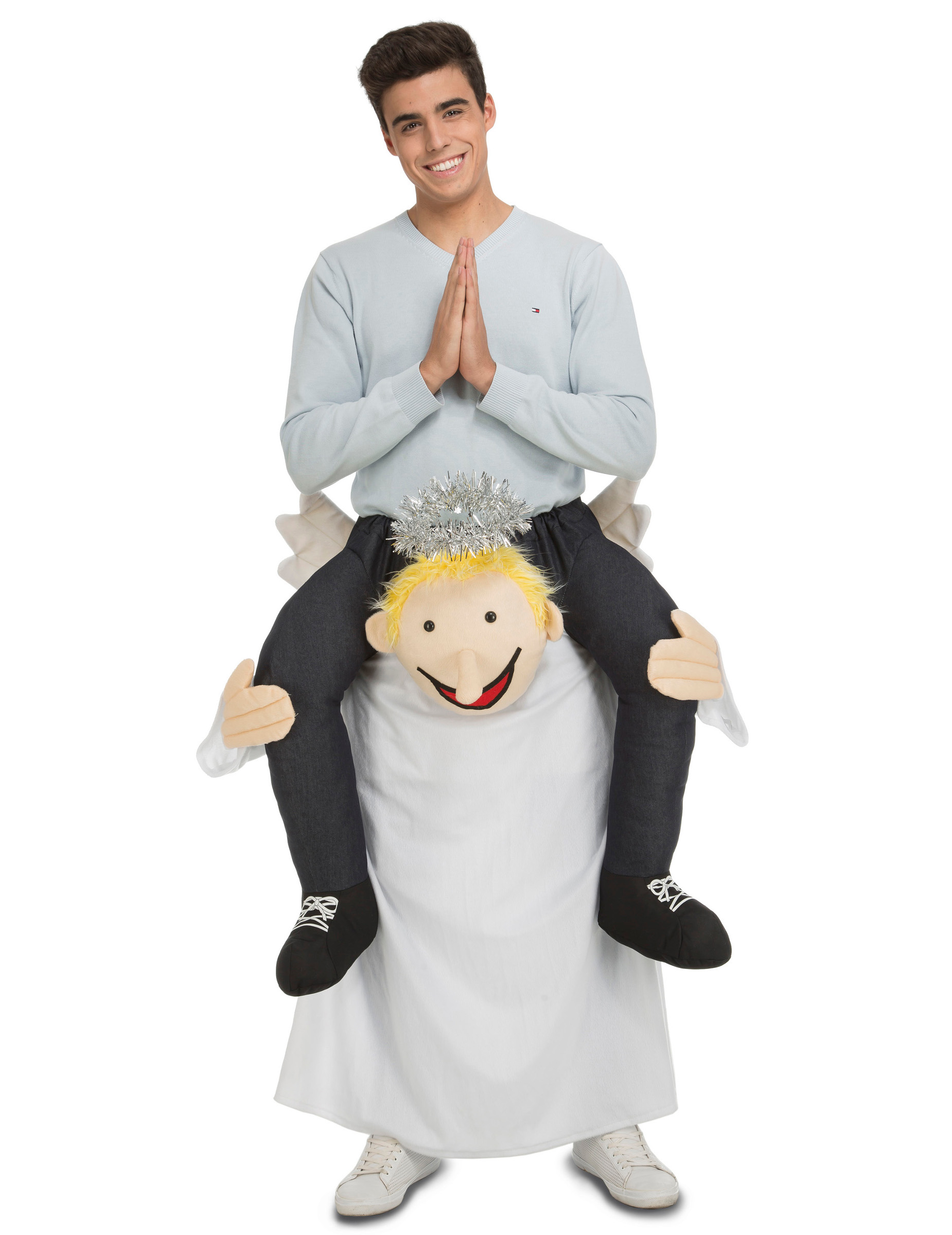 Déguisement homme à dos d'ange adulte Noël