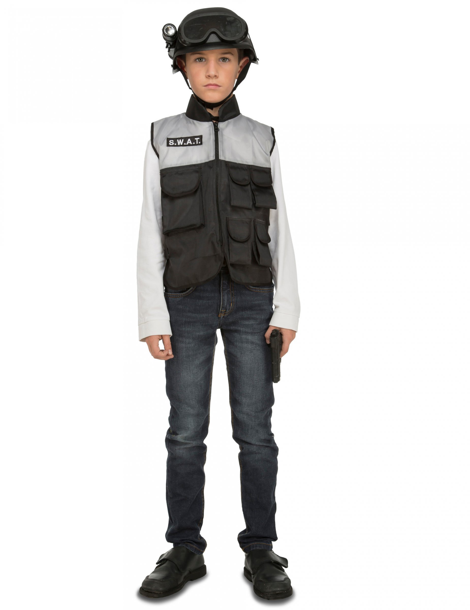 Déguisement SWAT avec accessoires enfant