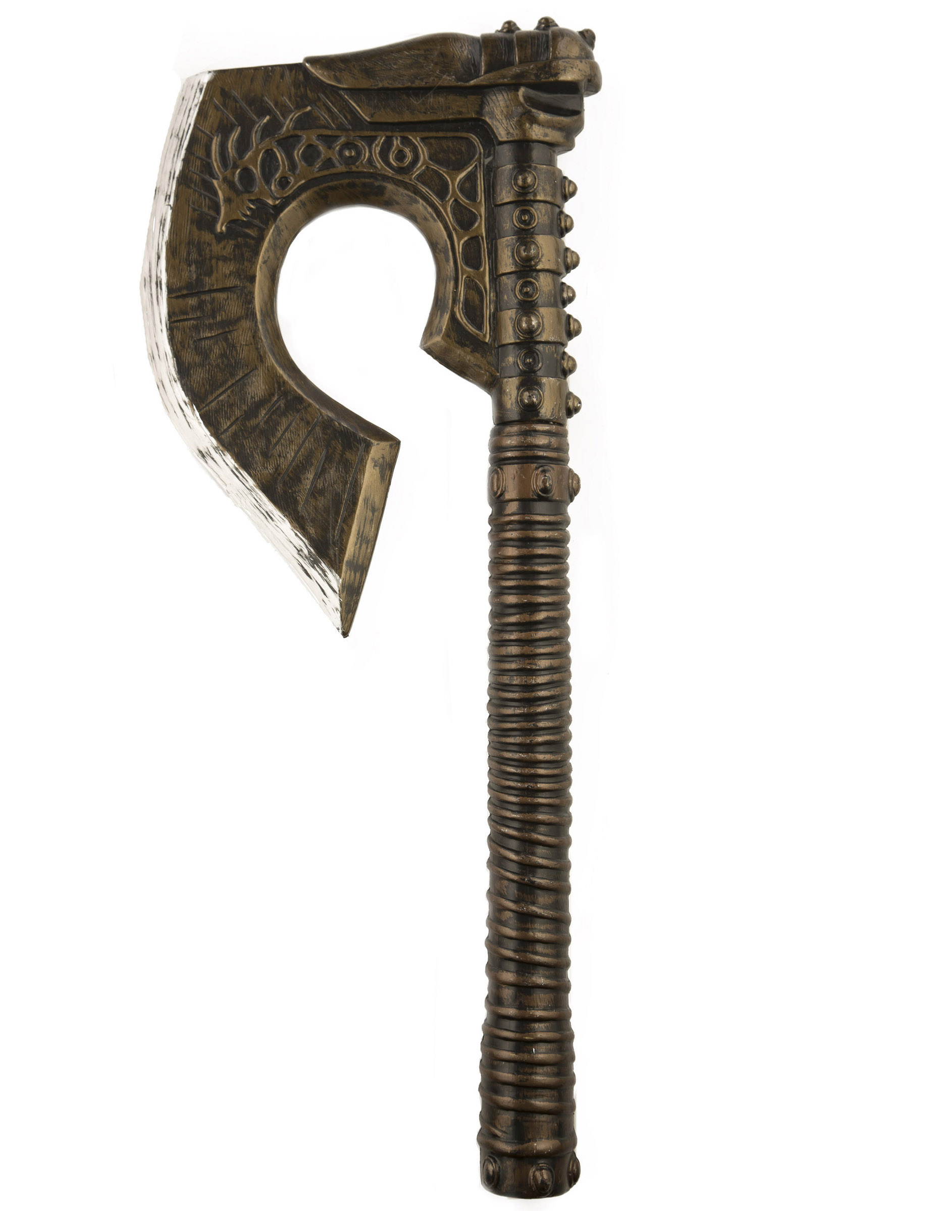 Hache dorée 60 cm