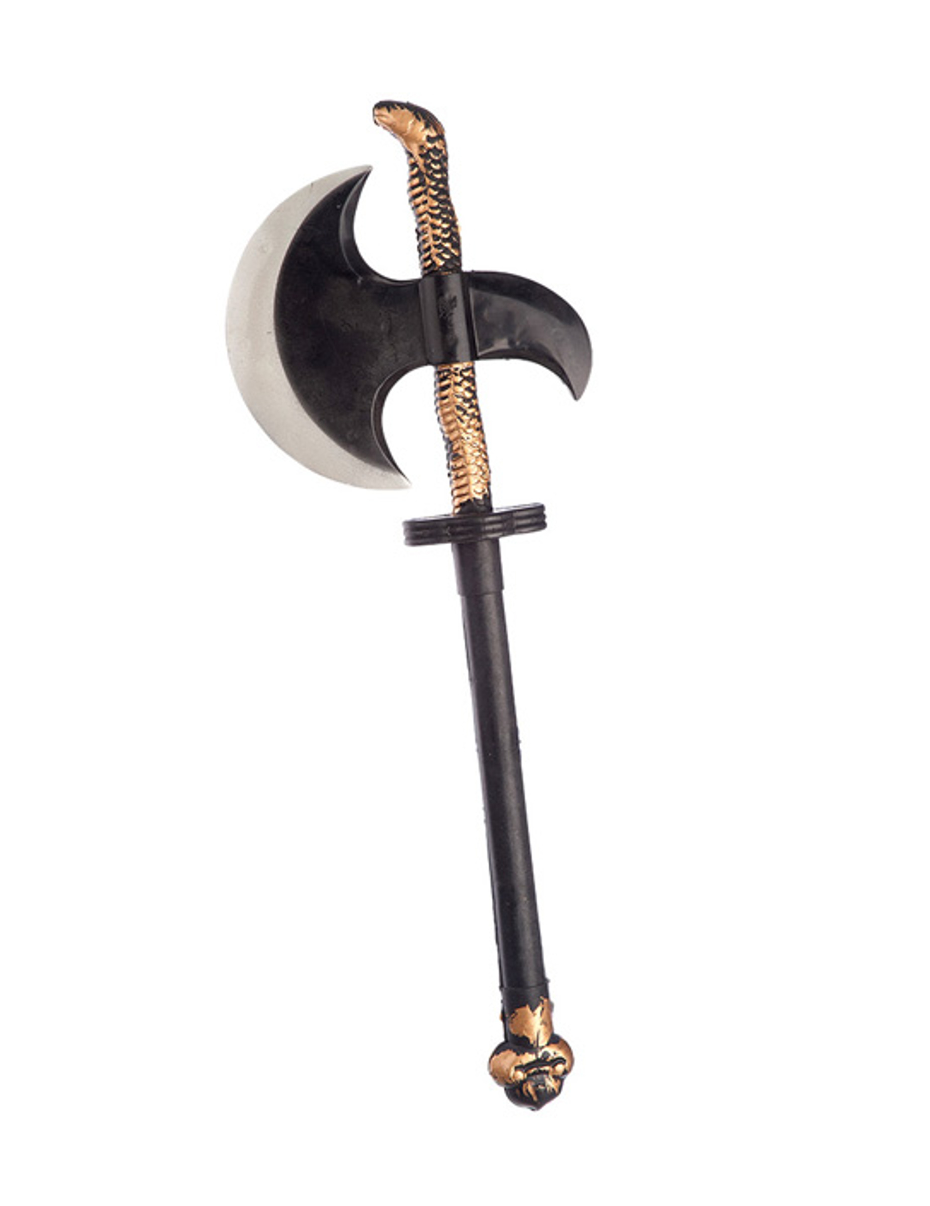 Hâche noire et dorée adulte