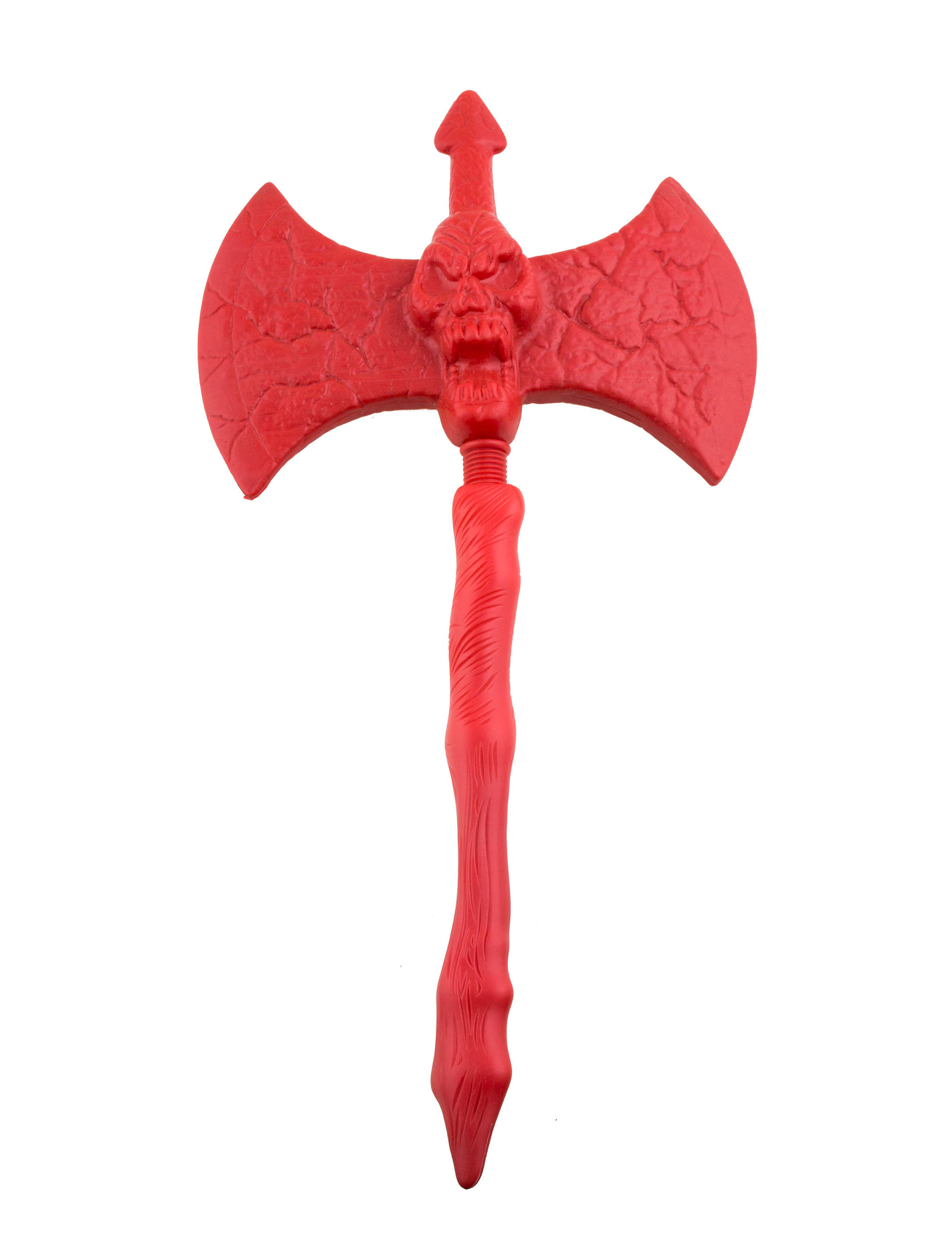 Hache diabolique rouge 50 cm Halloween
