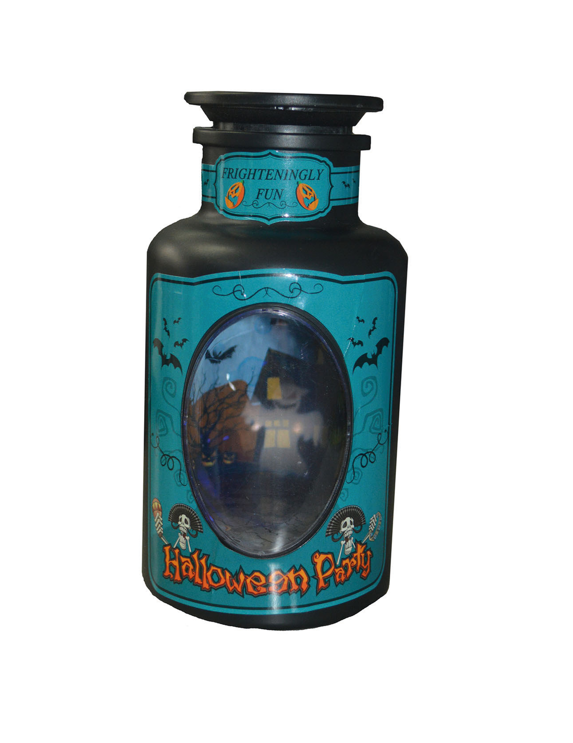 Bouteille magique et sonore 18 cm Halloween