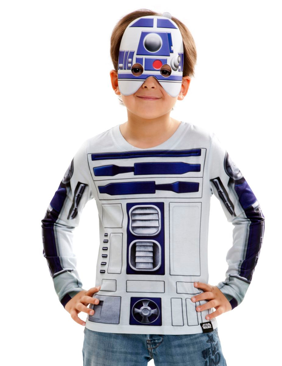 T-shirt R2D2 Star Wars enfant