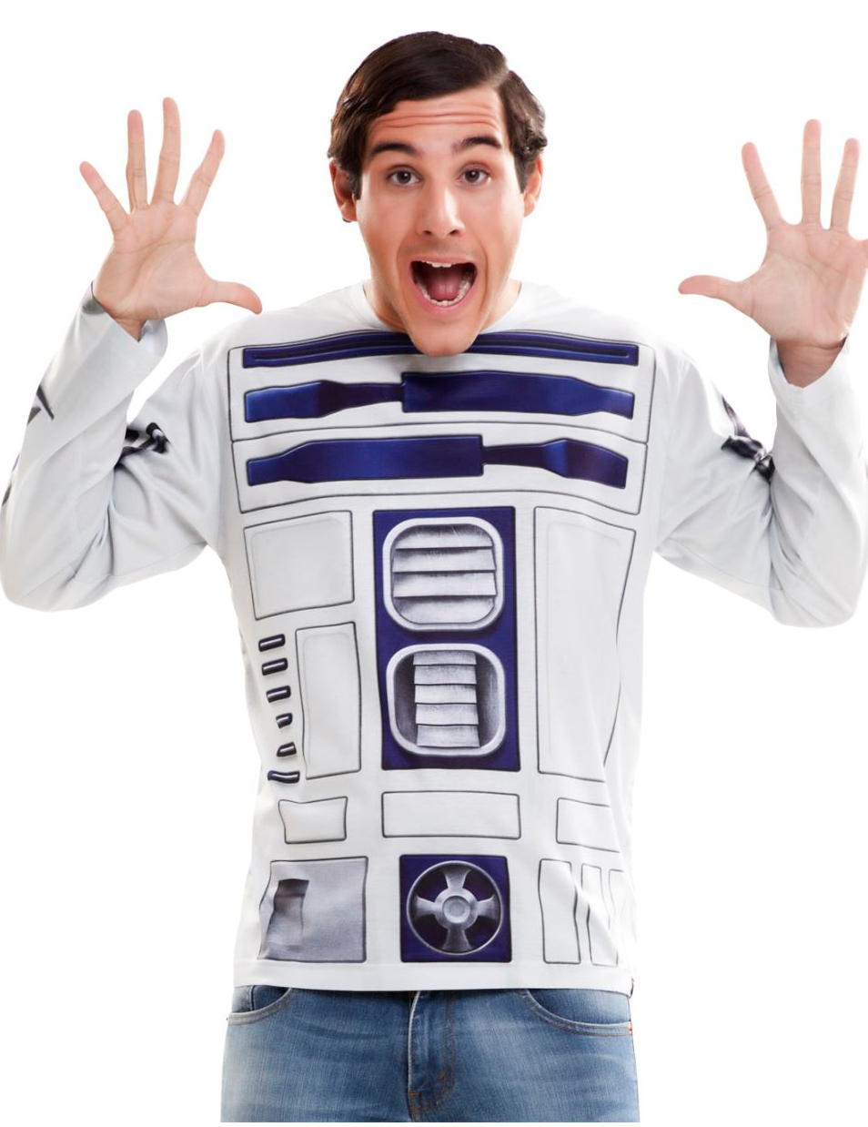 T-shirt R2D2 Star Wars adulte
