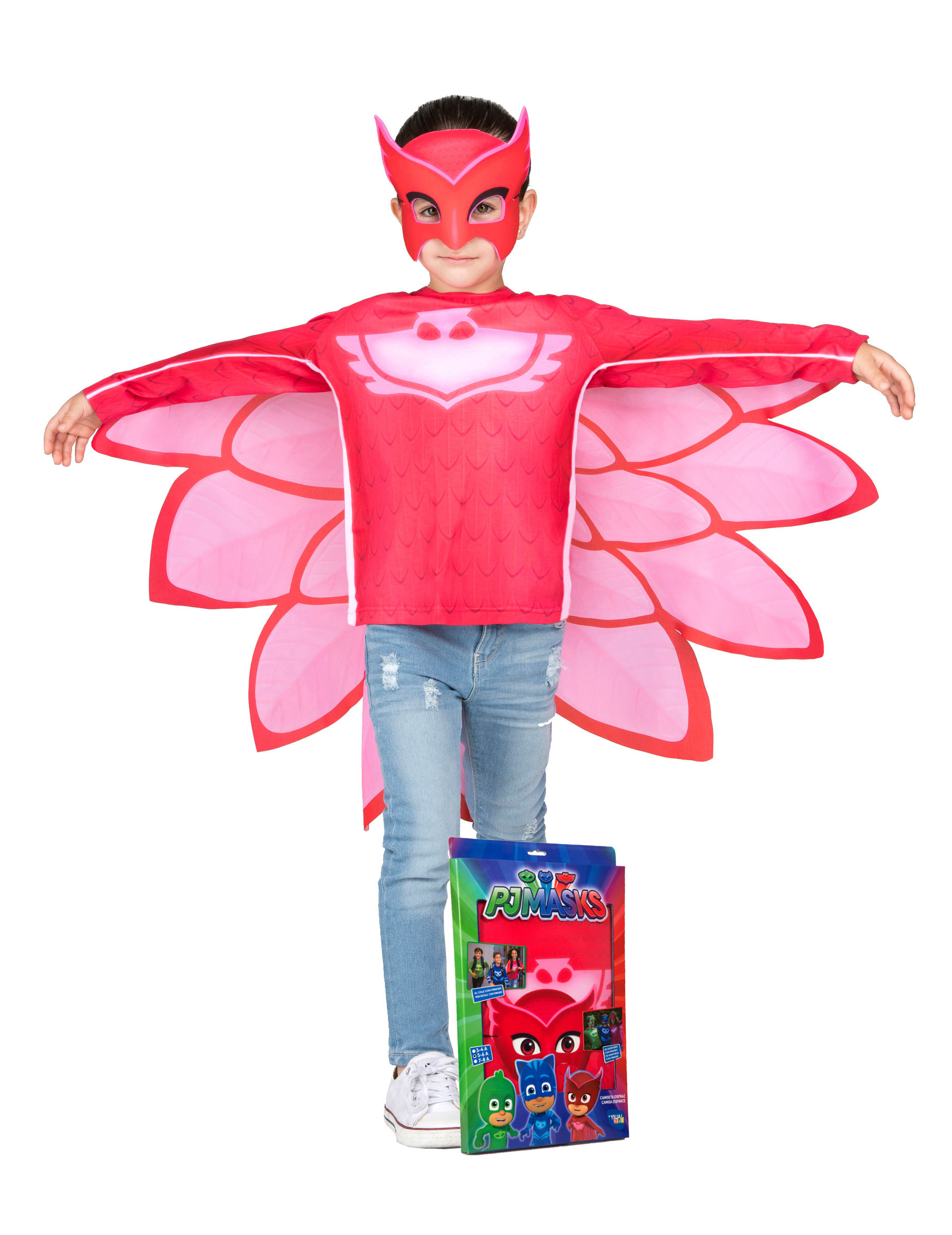 Coffret déguisement Bibou Owlette Pyjamasques enfant