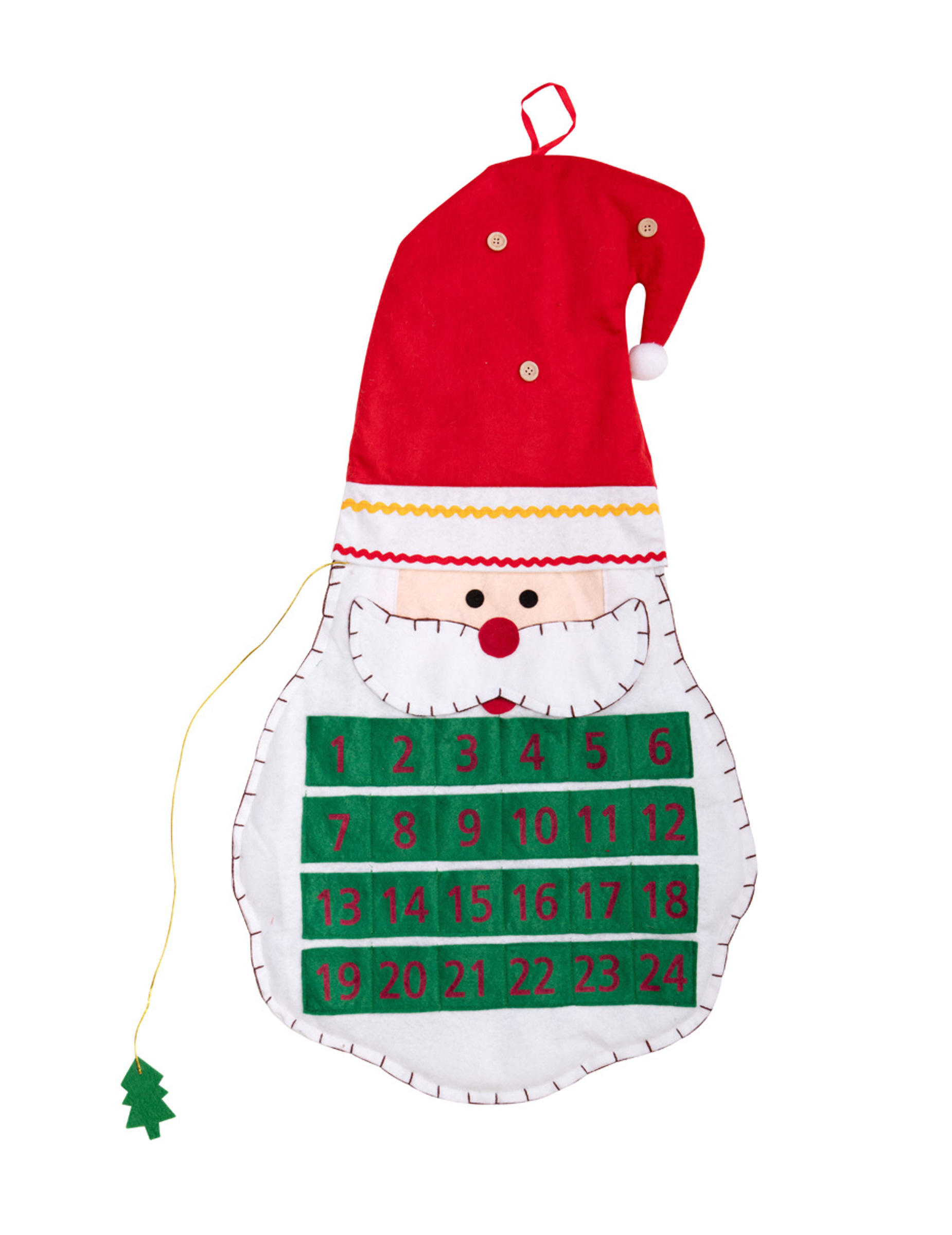 Calendrier de l'avent en feutrine 70 cmNoël