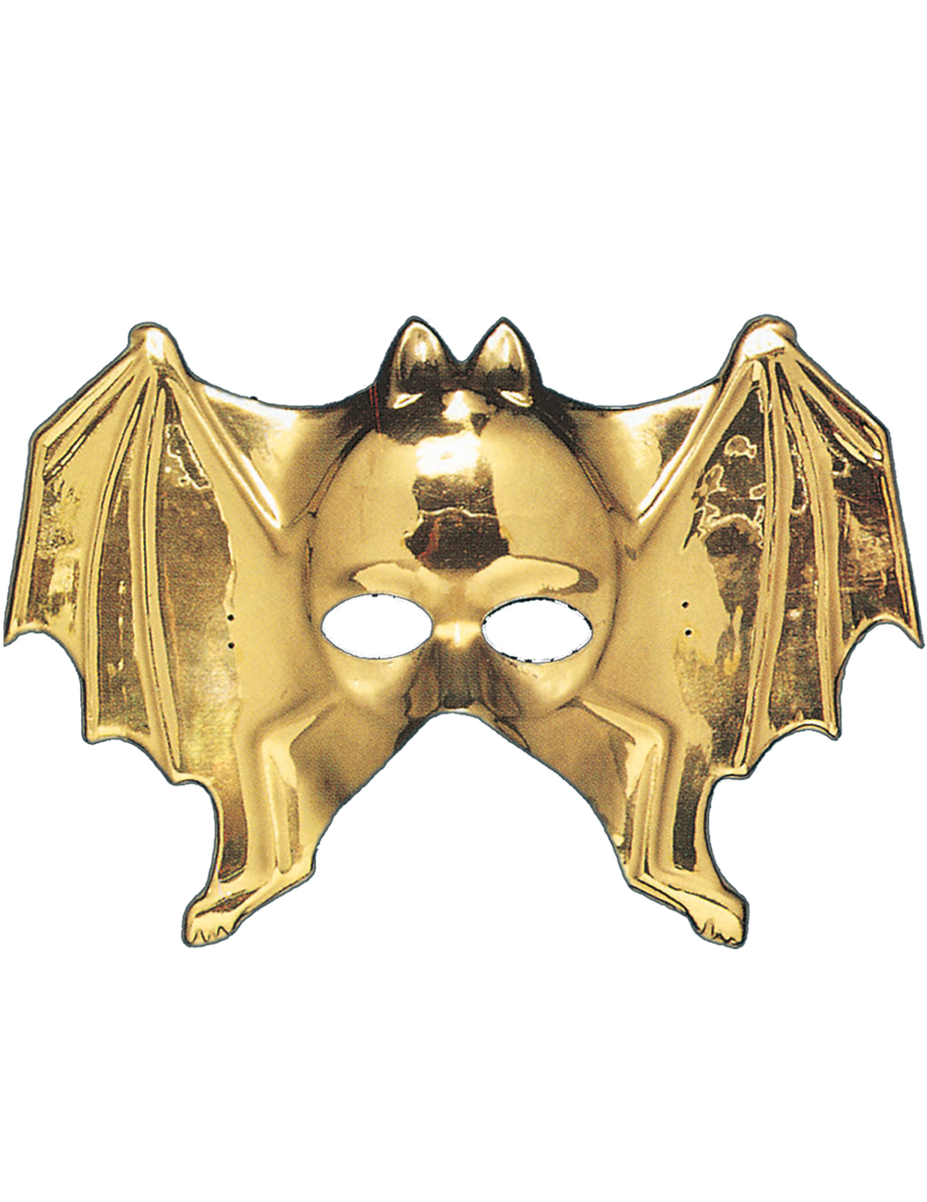 Masque doré chauve souris adulte