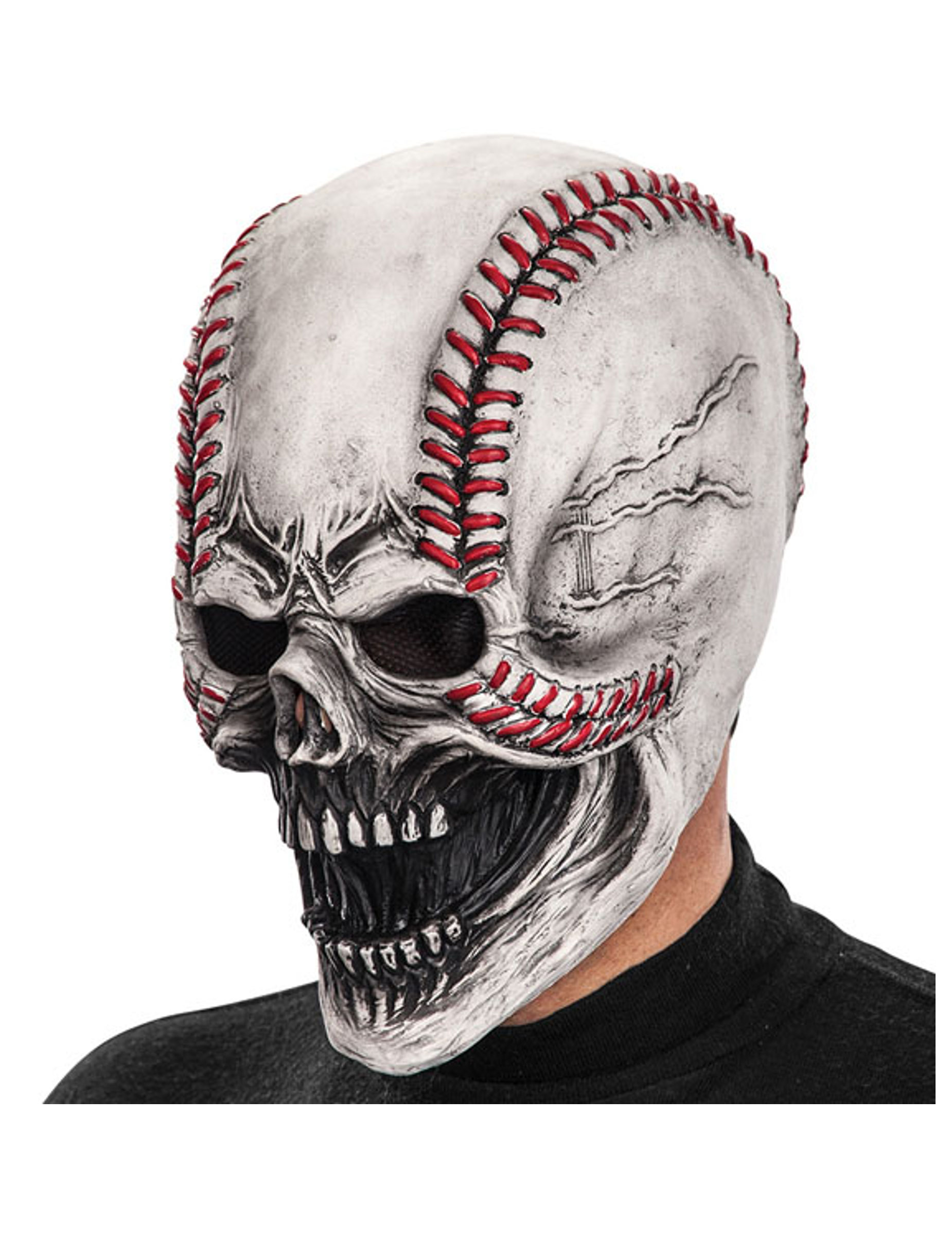 Masque térrifiant balle de baseball adulte